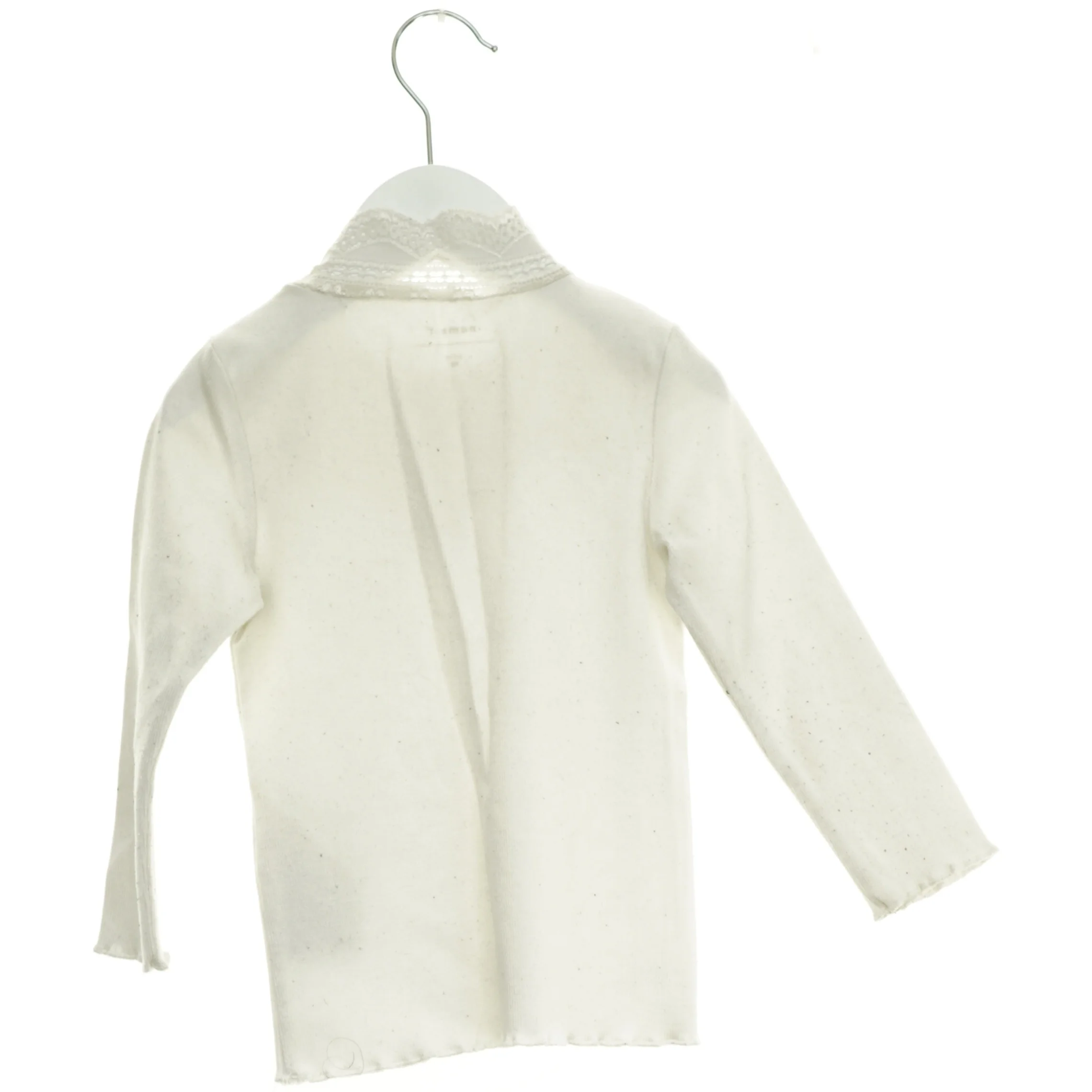 Bluse med blonder - fra Name It (str. 86 cm)