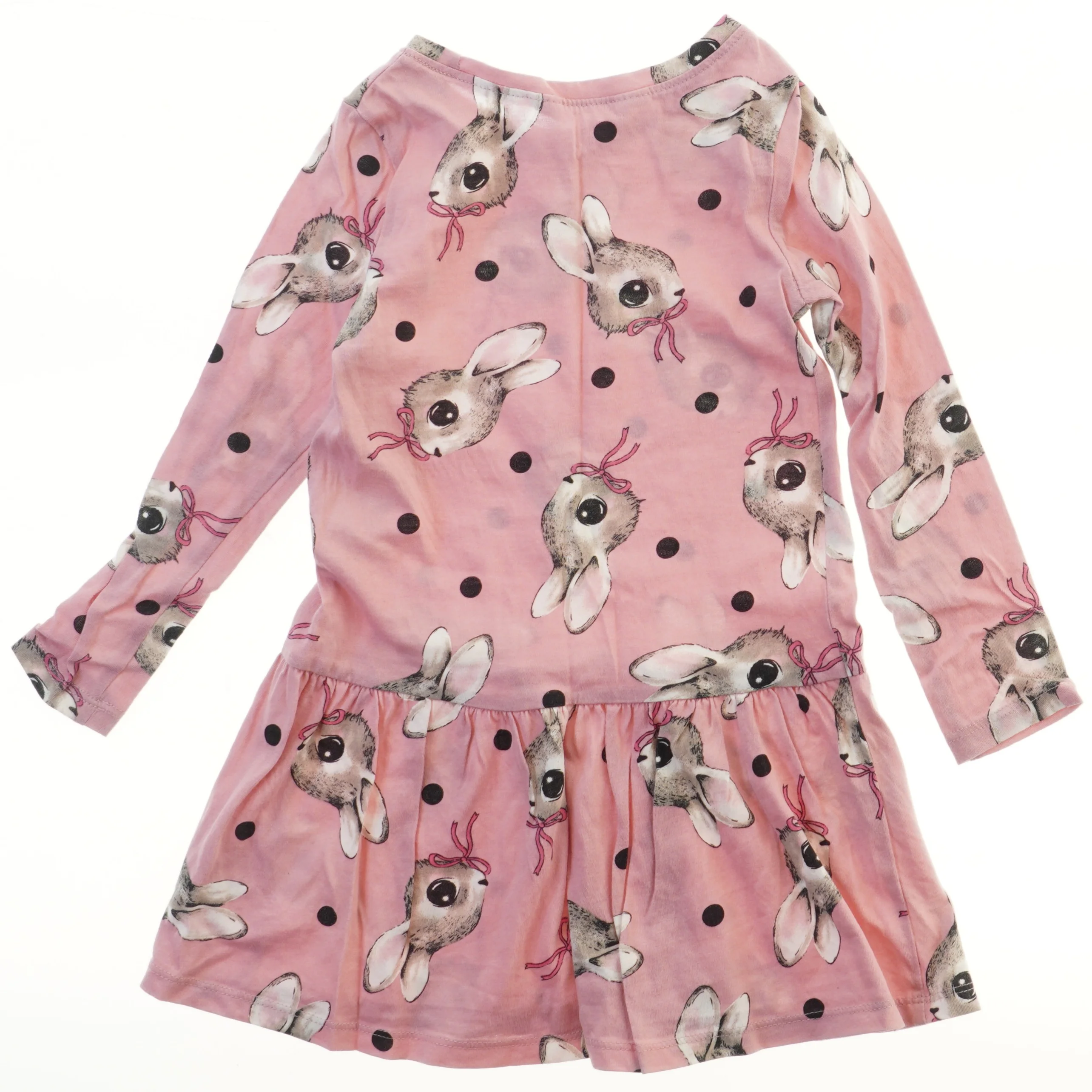 Børnekjole med kaninprint fra H&M (str. 104)