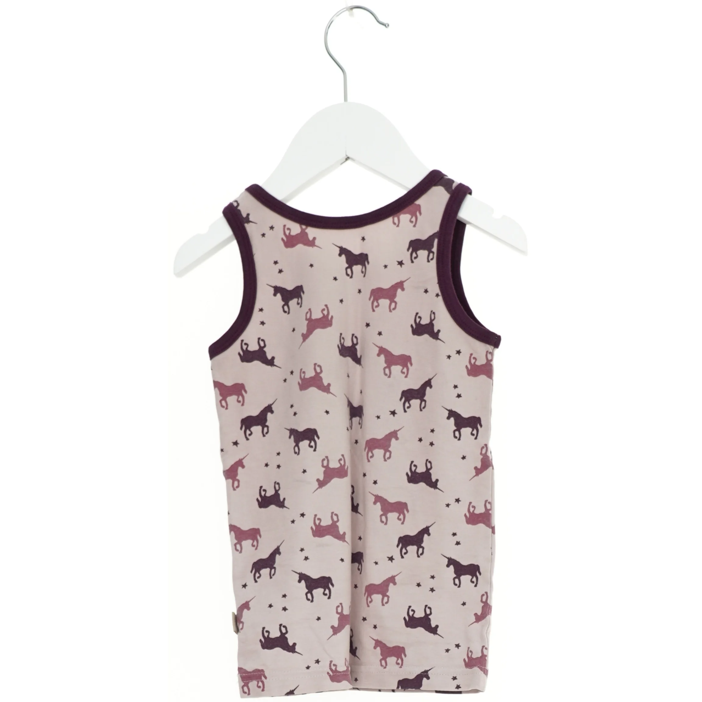 Børne tanktop med hestemønster (str. 92)