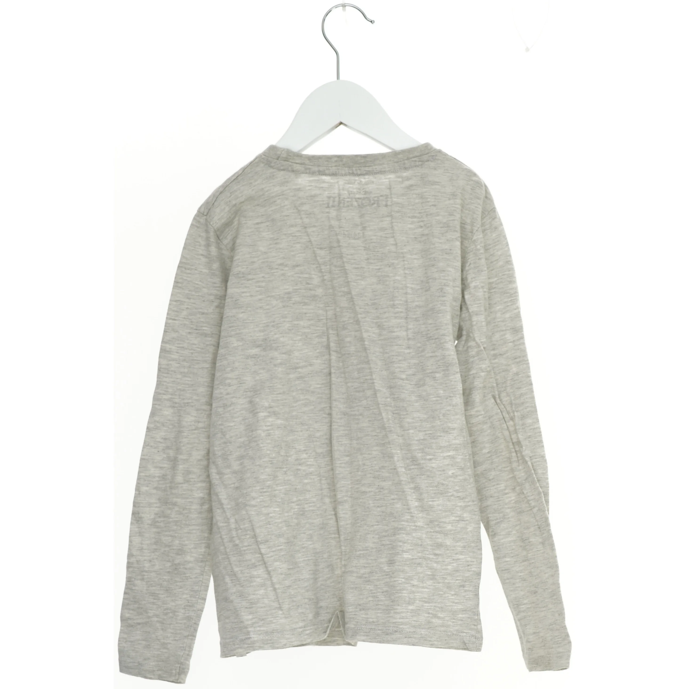 Langærmet grå bluse med motiv fra Disney (str. 134)