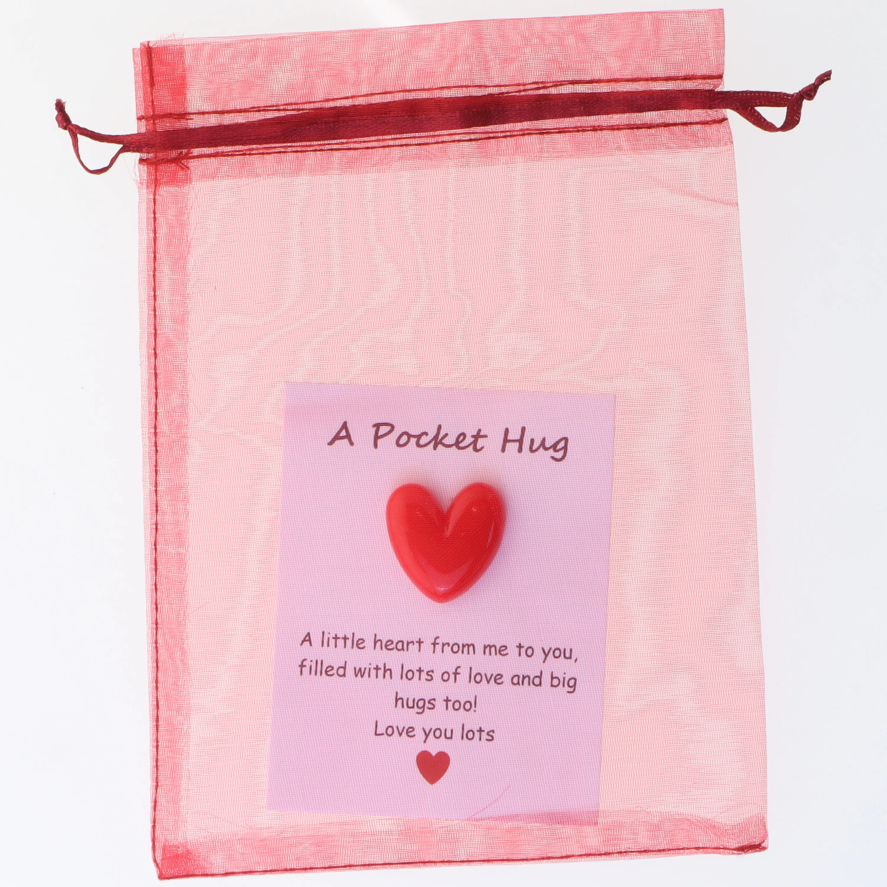 Lommekram hjerte (str. 2,5 cm)