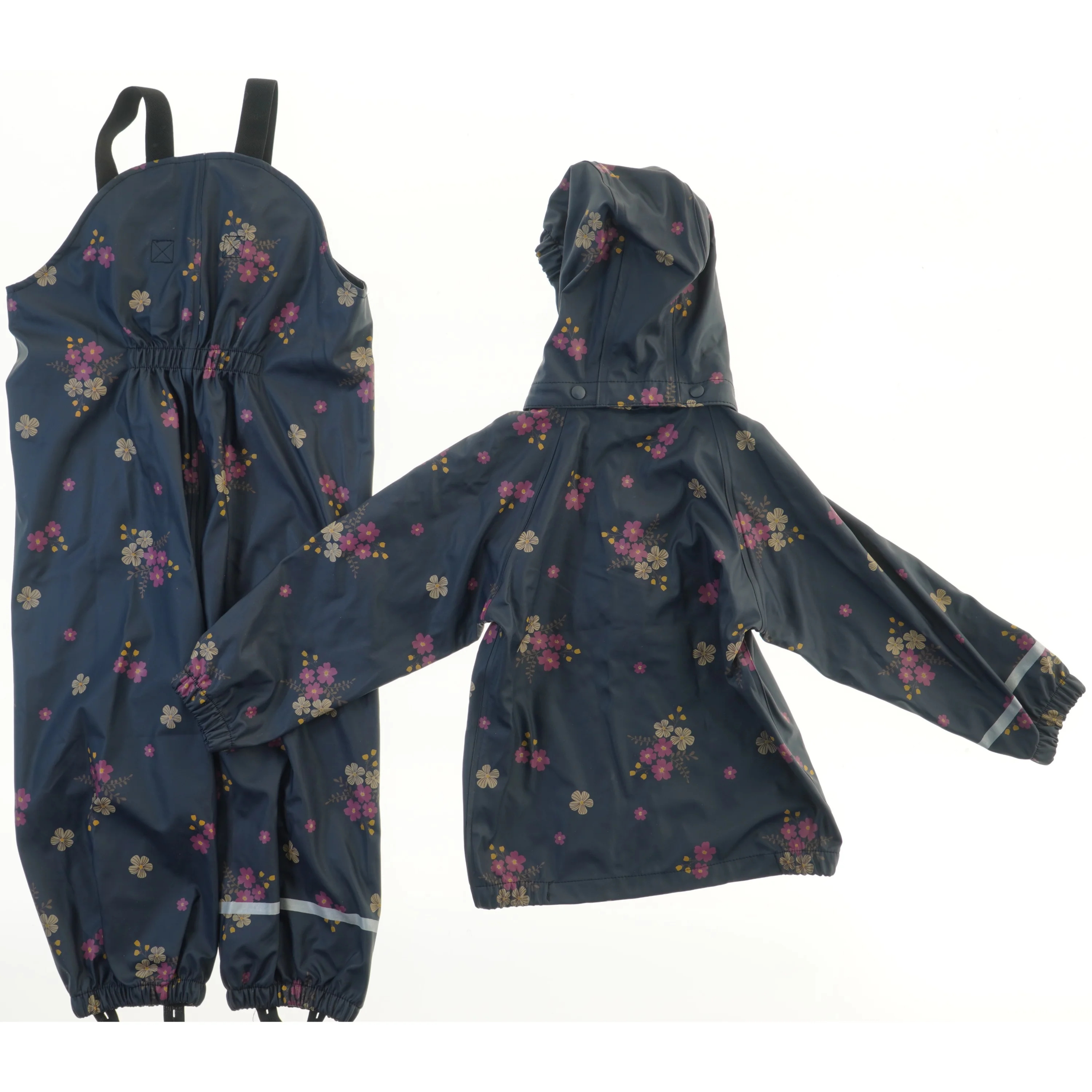 Regntøj til børn med blomsterprint fra Name It (str. 98)