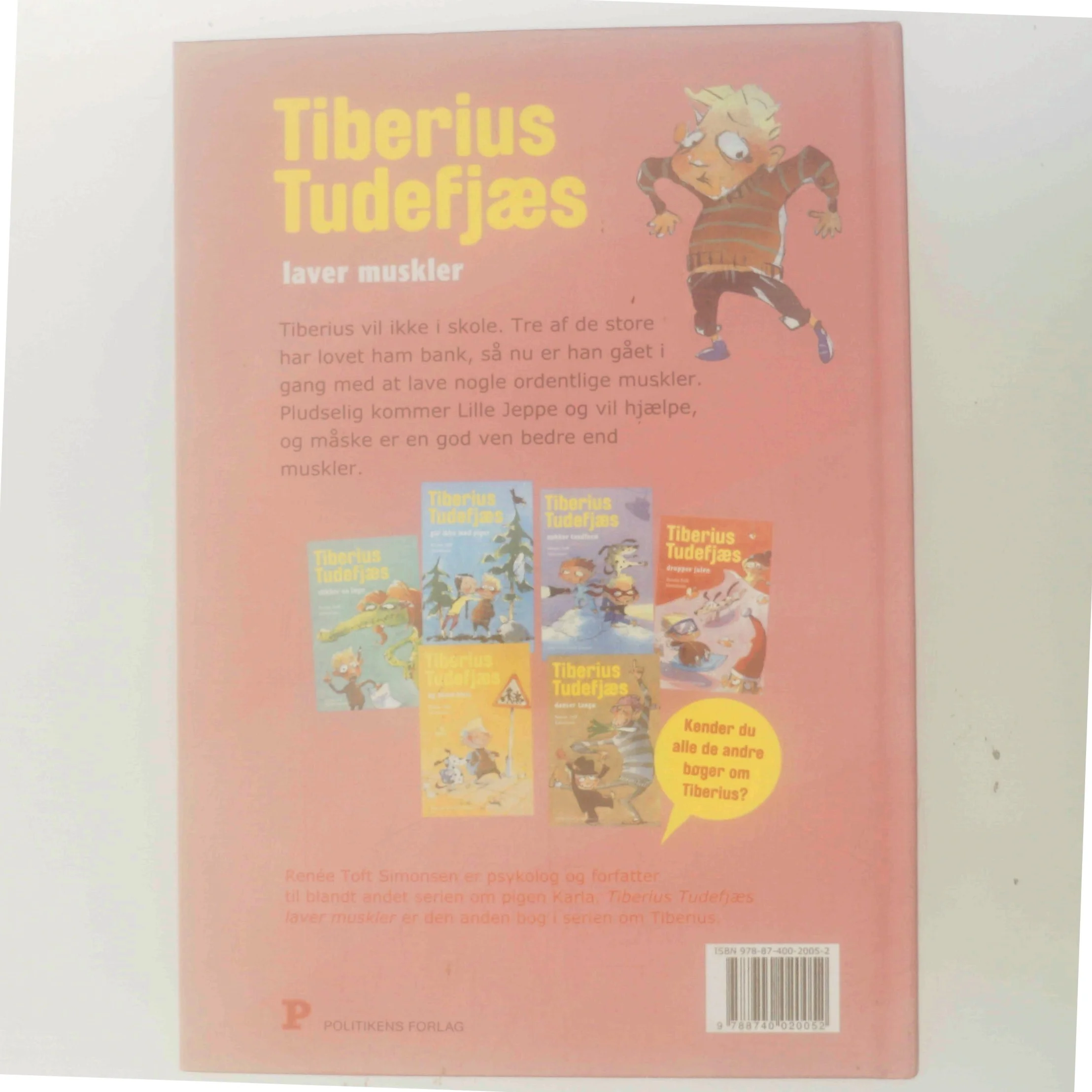 Tiberius Tudefjæs : laver muskler af Renee Toft Simonsen (Bog)