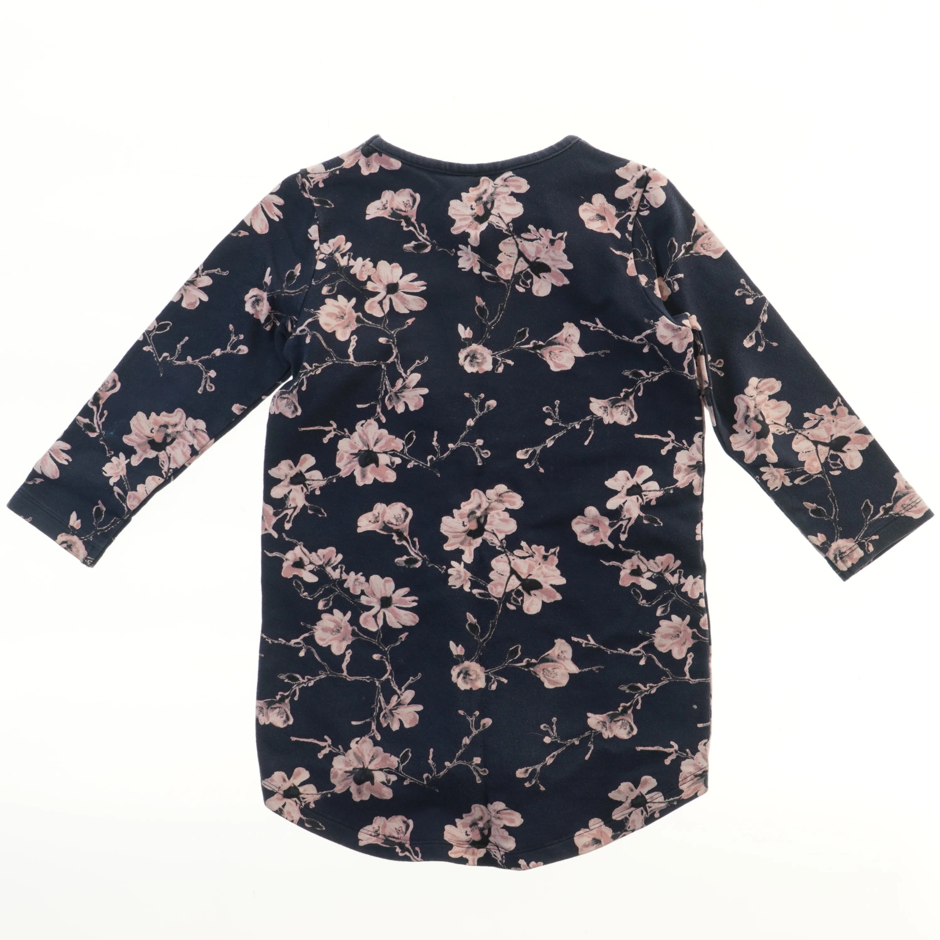 Blomstret langærmet kjole fra Name It (str. 104)