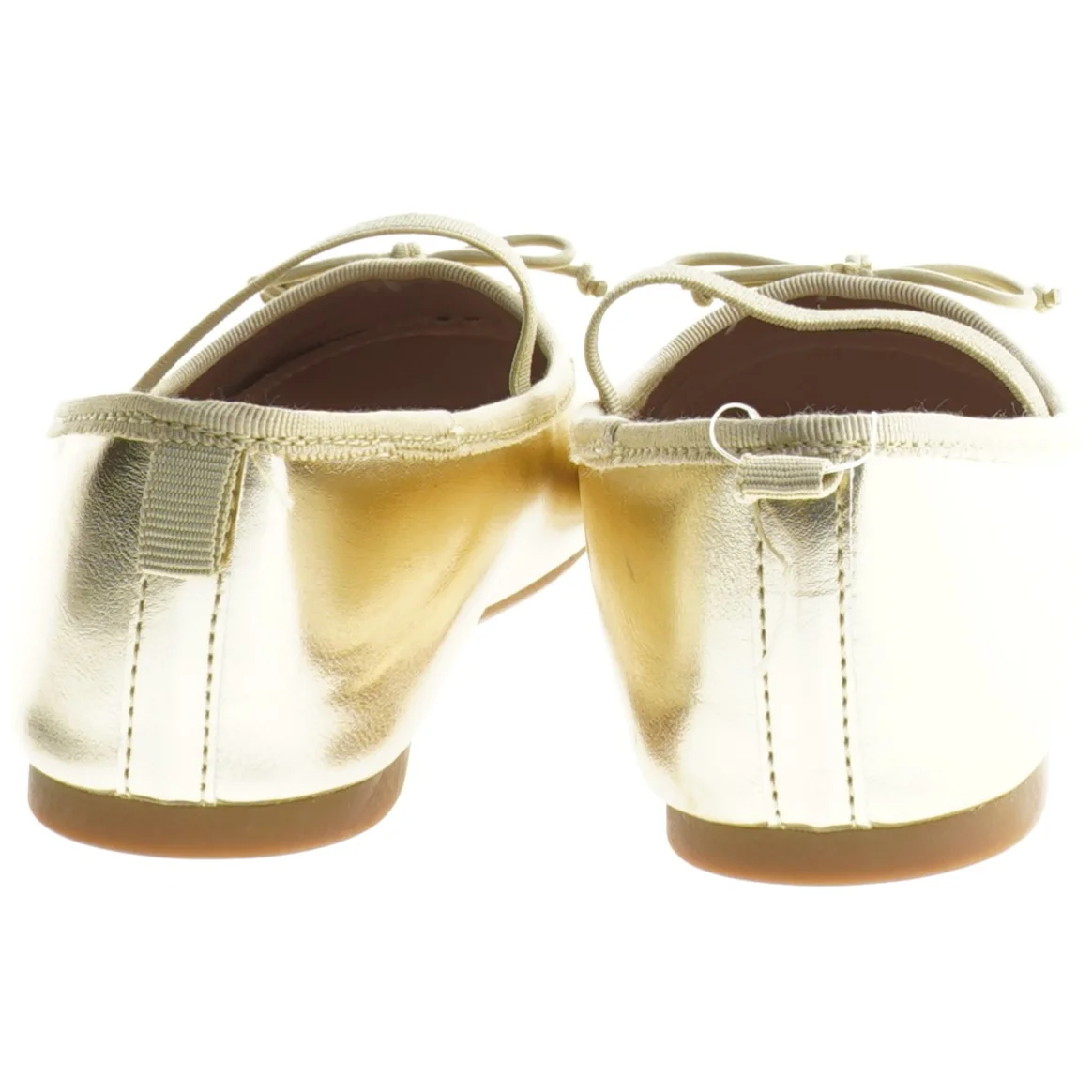 Guld ballerina sko til børn fra H&M (str. 33 )