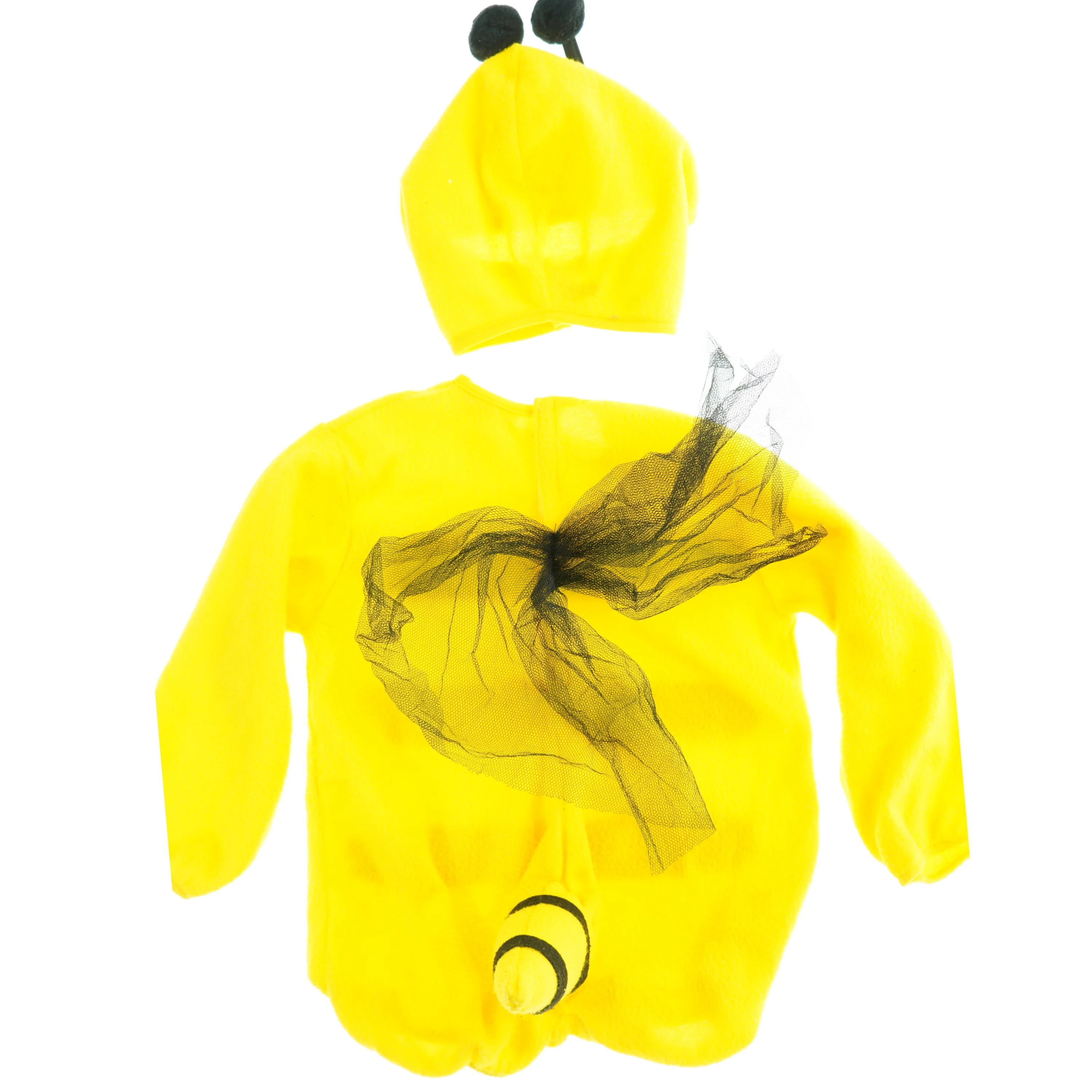 Børnebi-kostume (str. Hofte - hals, 43 cm. skulder - skulder, 30 cm)