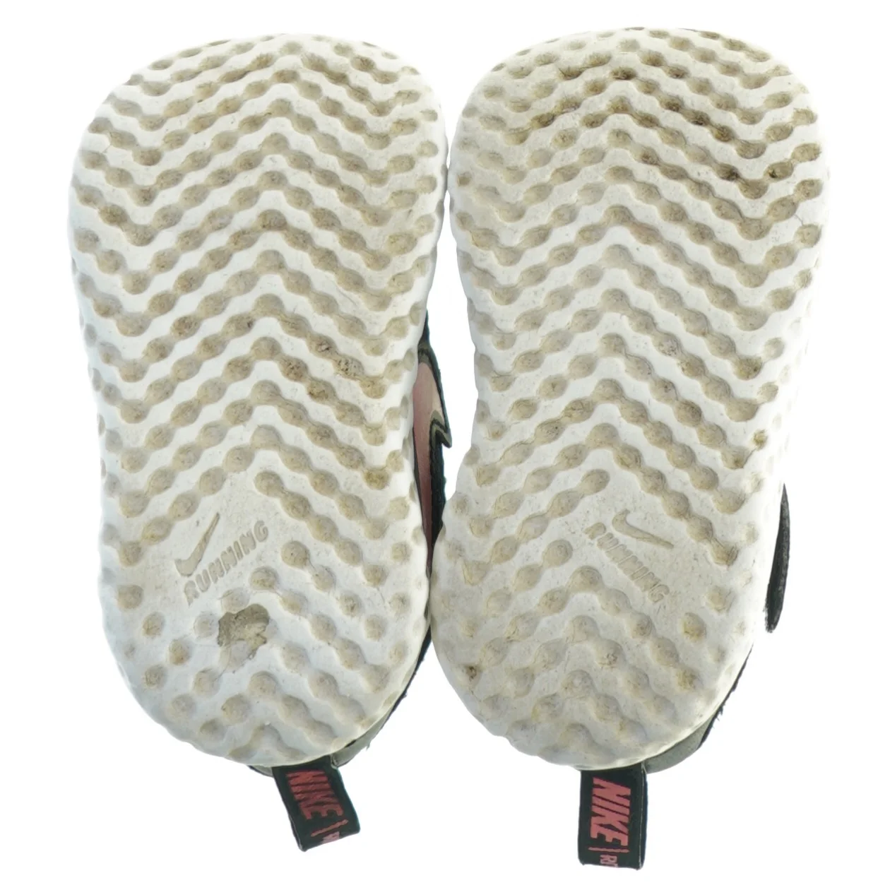 Sorte sneakers med velcro til børn fra Nike (str. 21)