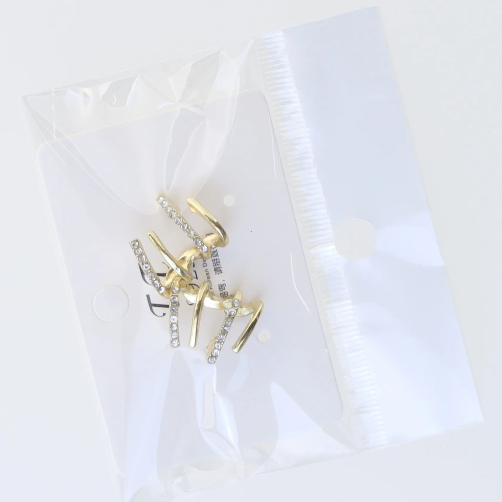 Øreringe med Rhinsten