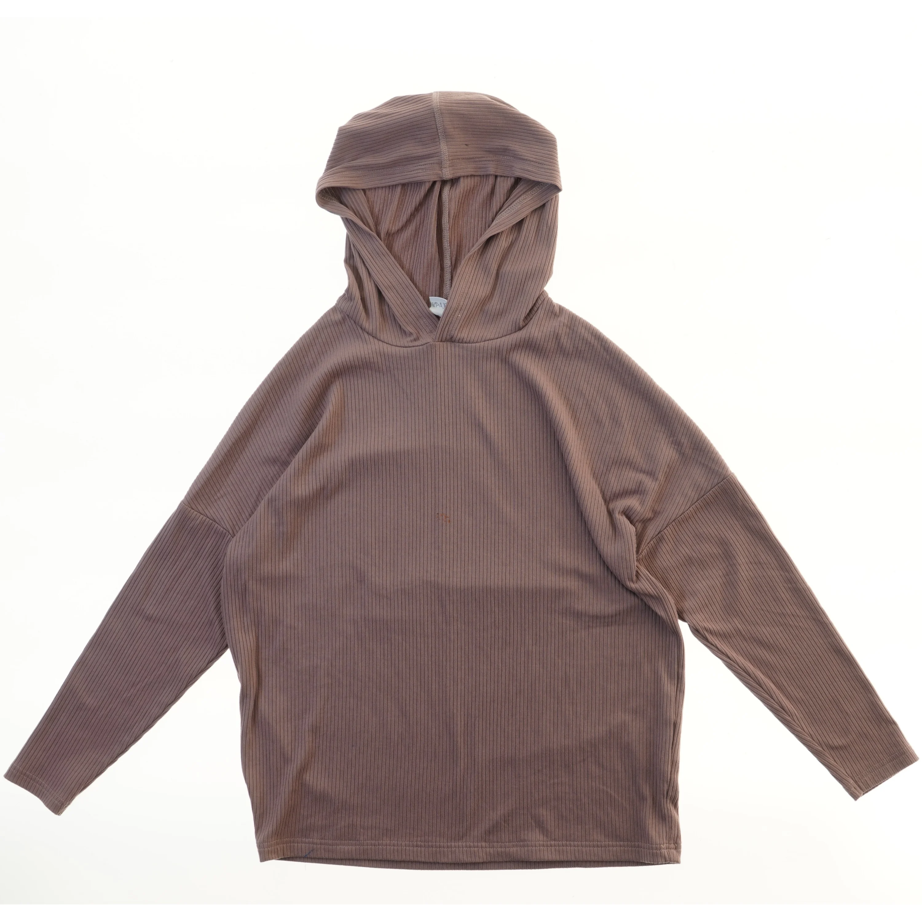 Ribbet hættetrøje fra VRS (str. 140)