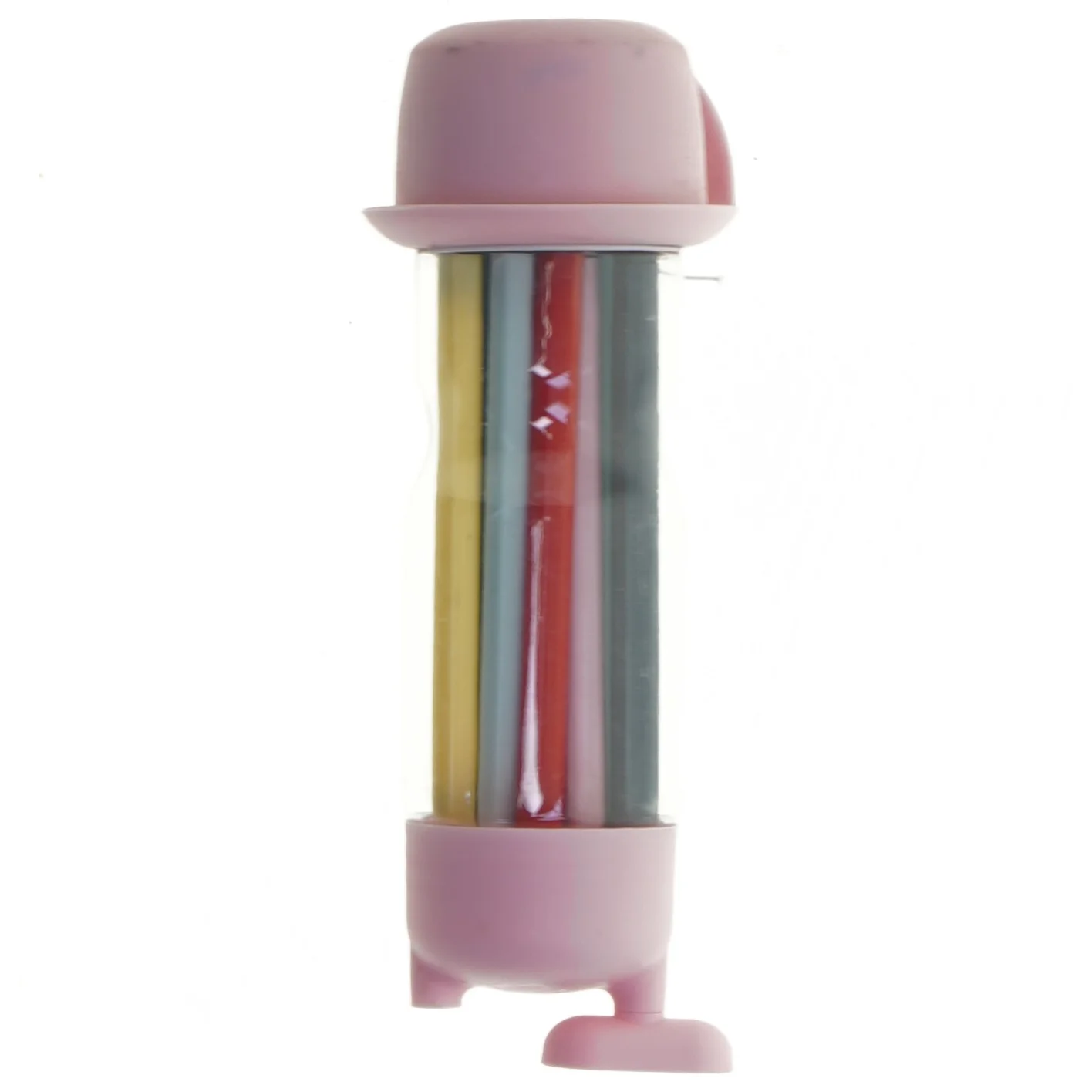 Sæt farvede blyanter i regnbueæske (str. 18 cm)