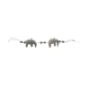 Barnevognsuro med strikkede elefanter fra Smallstuff (str. 50 x 7 cm)
