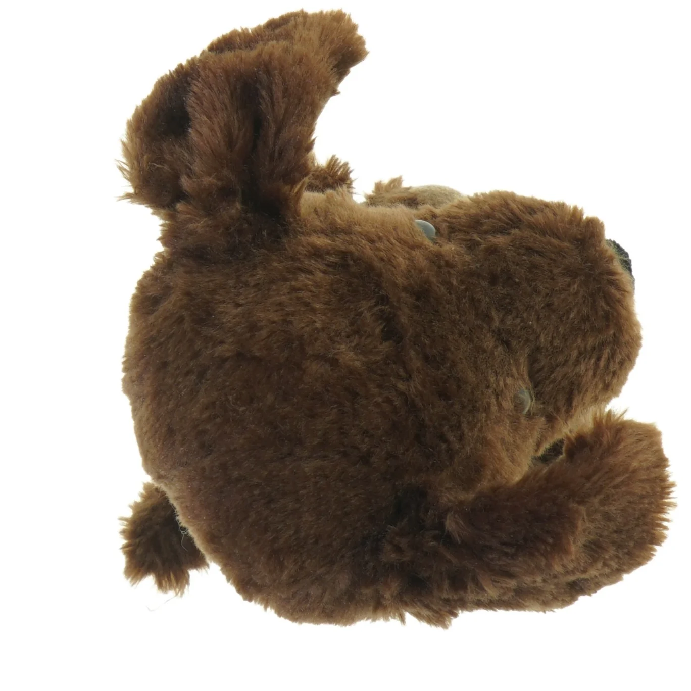 Tøjdyr hund med tøj (str. H. 18 cm)