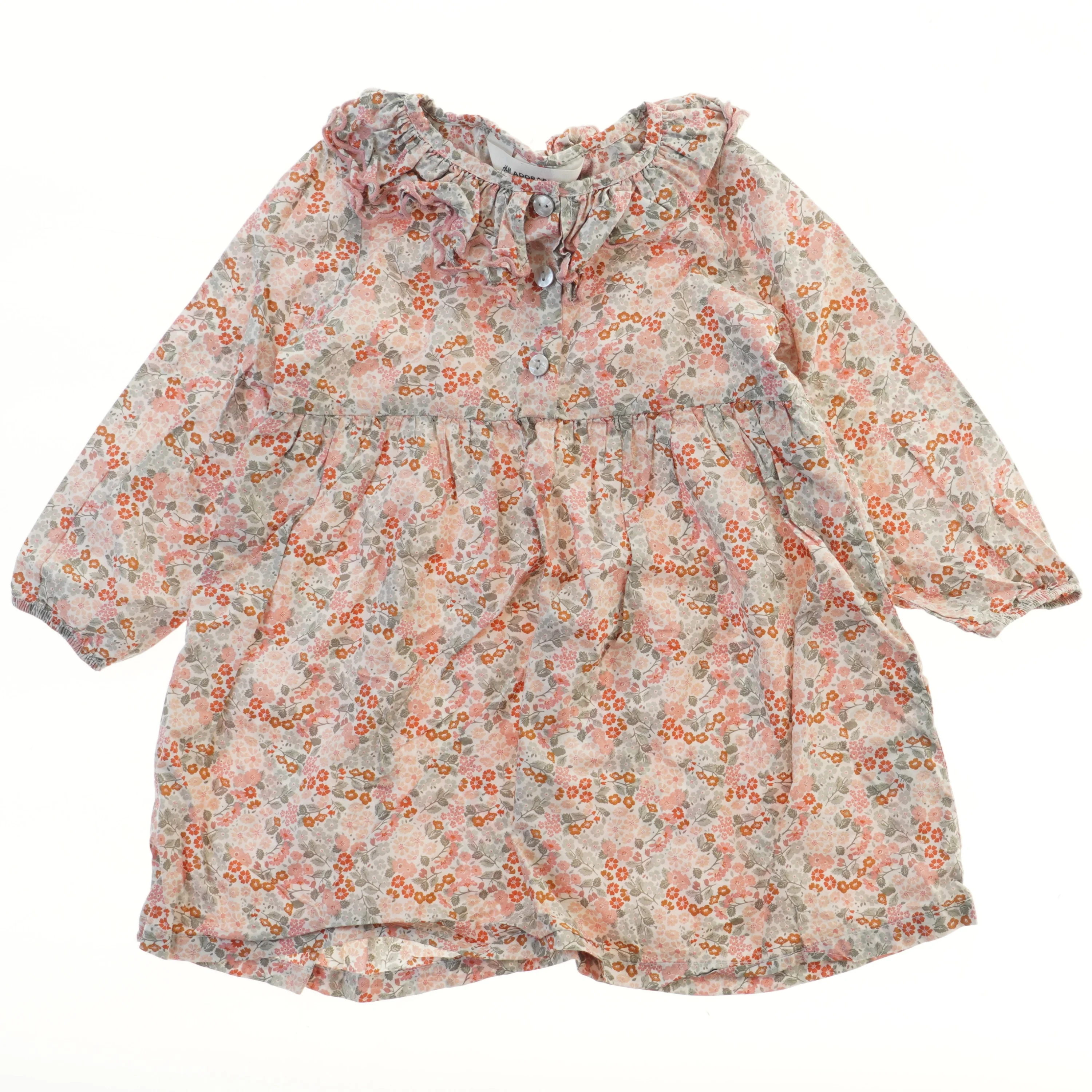 Floral Kjole med Flæser fra H&M (str. 98)