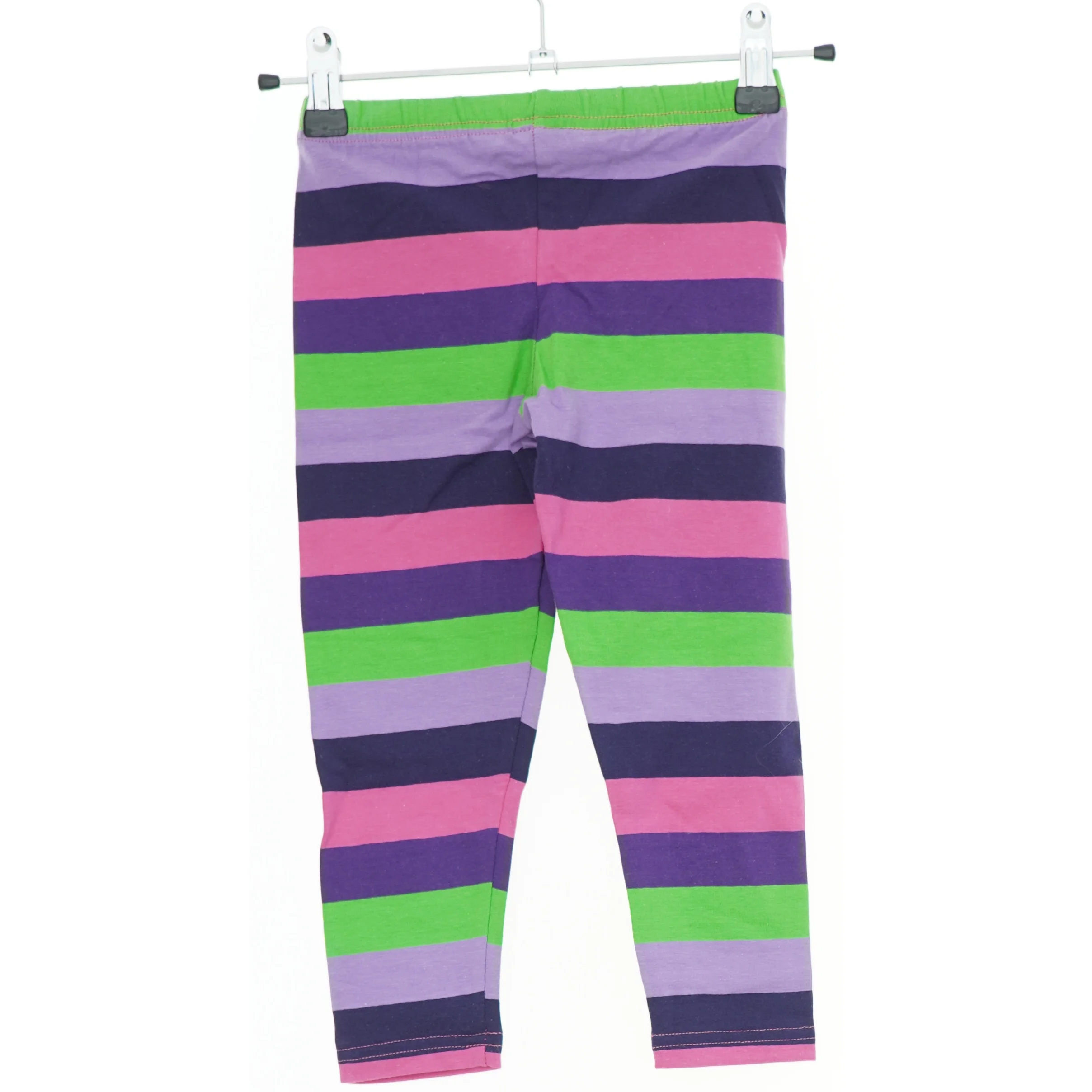 Farverige stribede leggings til børn fra Småfolk (str. 92)