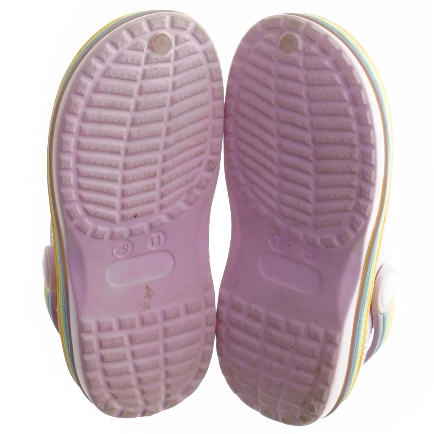 Farverige gummisko til børn