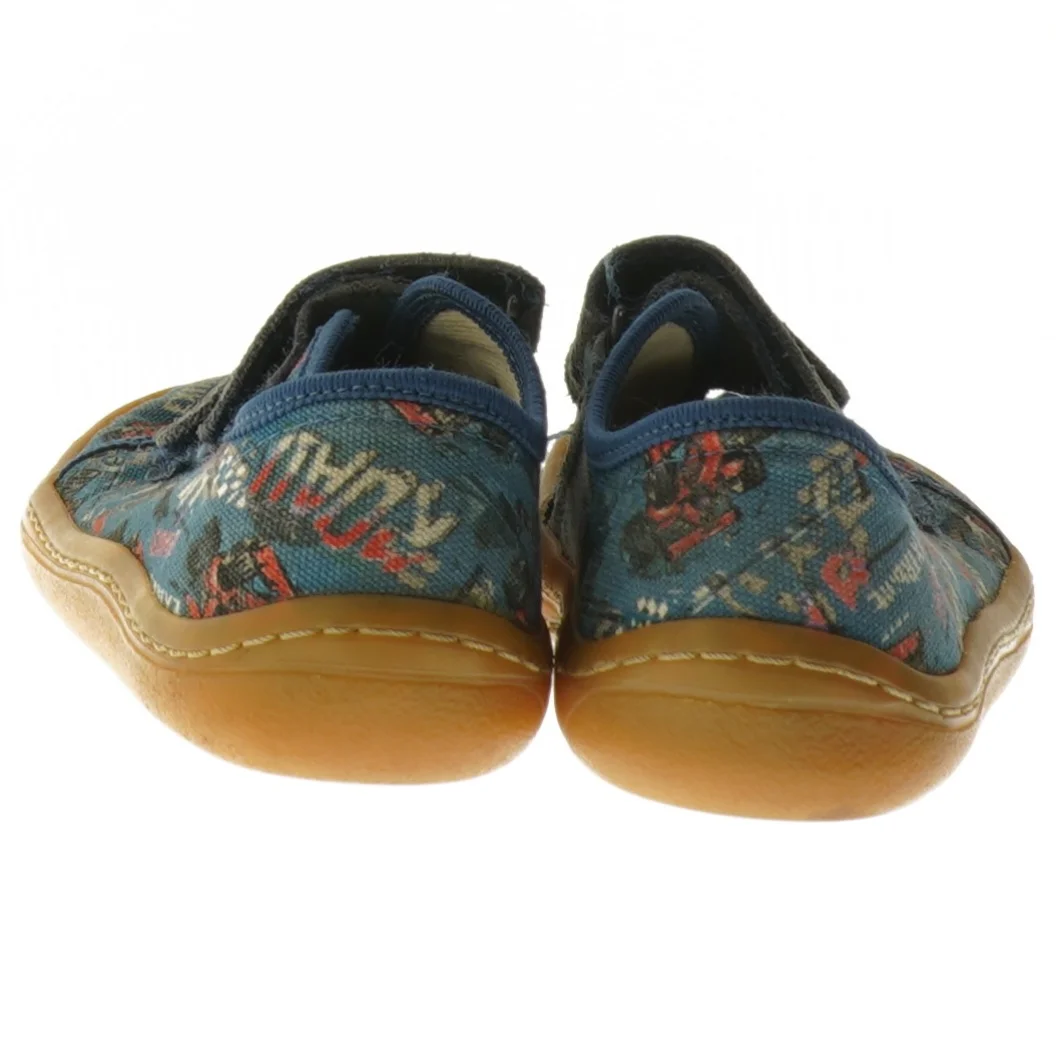 Froddo barfodssko canvas med racerbiler(str. 24 )