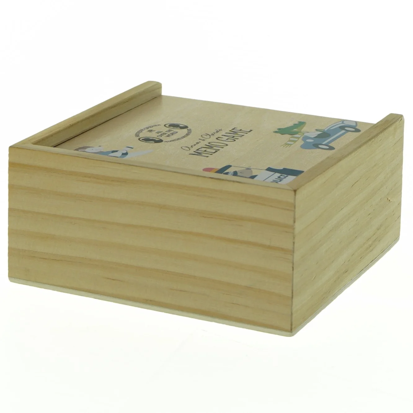 Vendespil i træ (str. 11 x 11 cm)