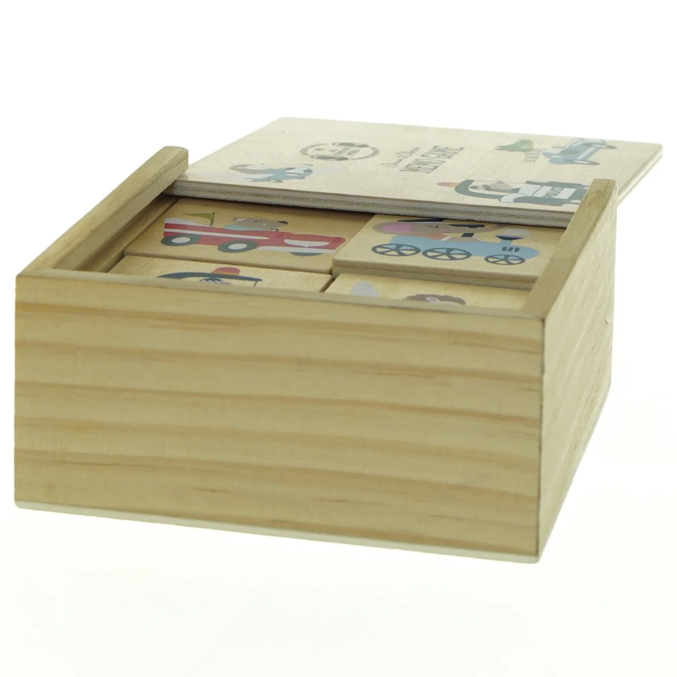 Vendespil i træ (str. 11 x 11 cm)