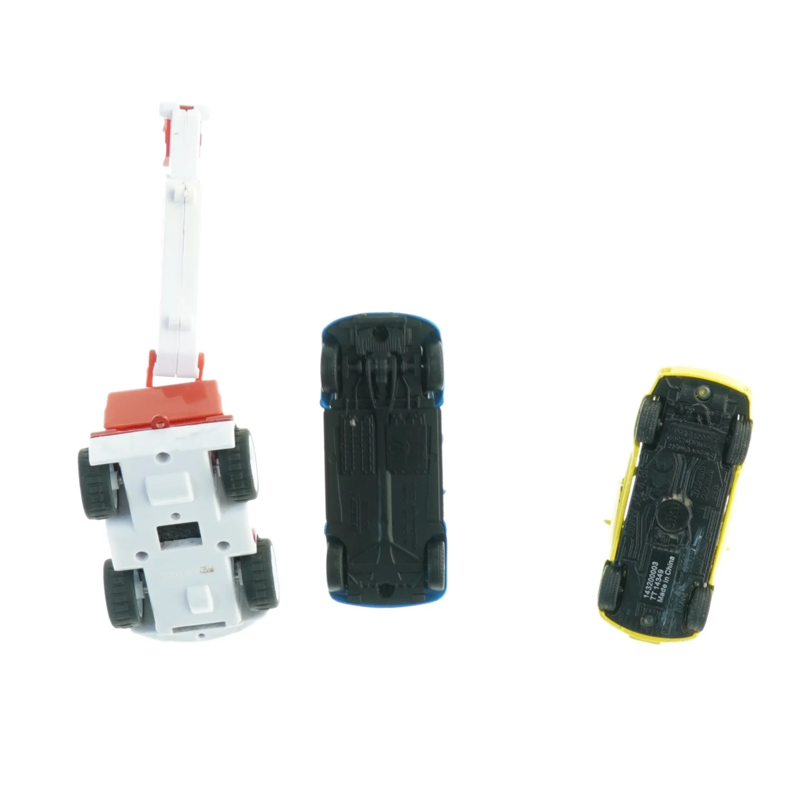 Metal legetøjsbiler (str. 8 x 3 cm 9 x 3 cm og 10 x 4 cm)