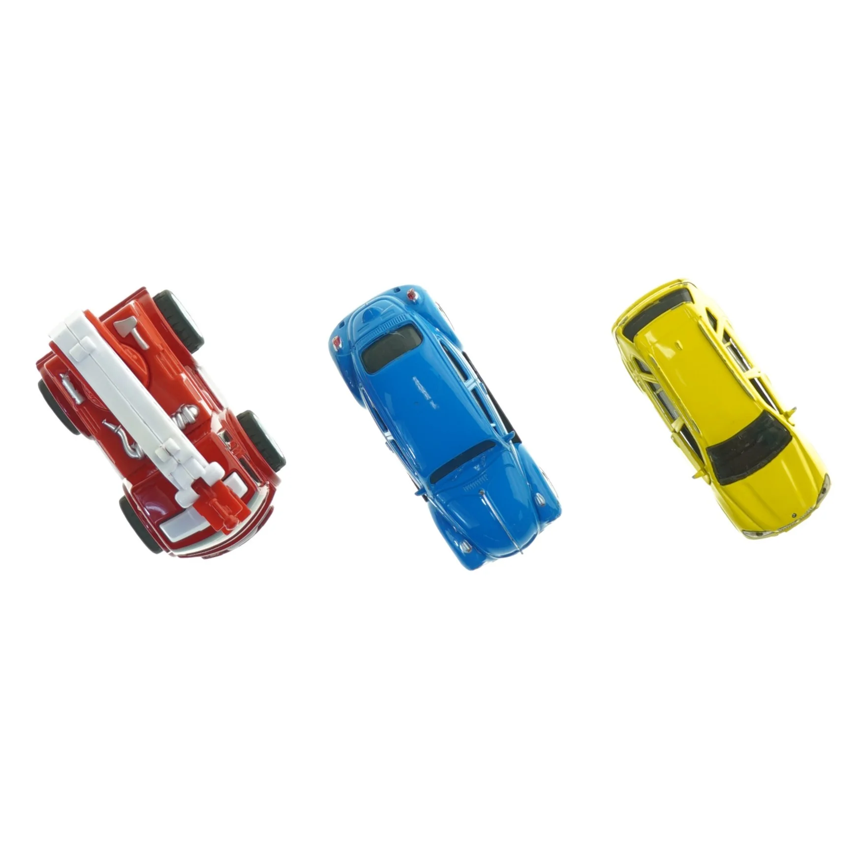 Metal legetøjsbiler (str. 8 x 3 cm 9 x 3 cm og 10 x 4 cm)