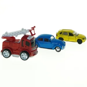 Metal legetøjsbiler (str. 8 x 3 cm 9 x 3 cm og 10 x 4 cm)