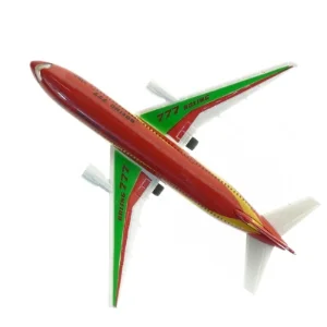 Boeing 777 modelfly (str. 17,5 cm x 18 cm)