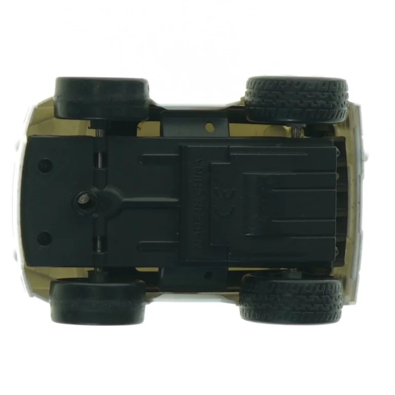 Hvid ambulance-/lægebil (str. 10 x 7 cm)