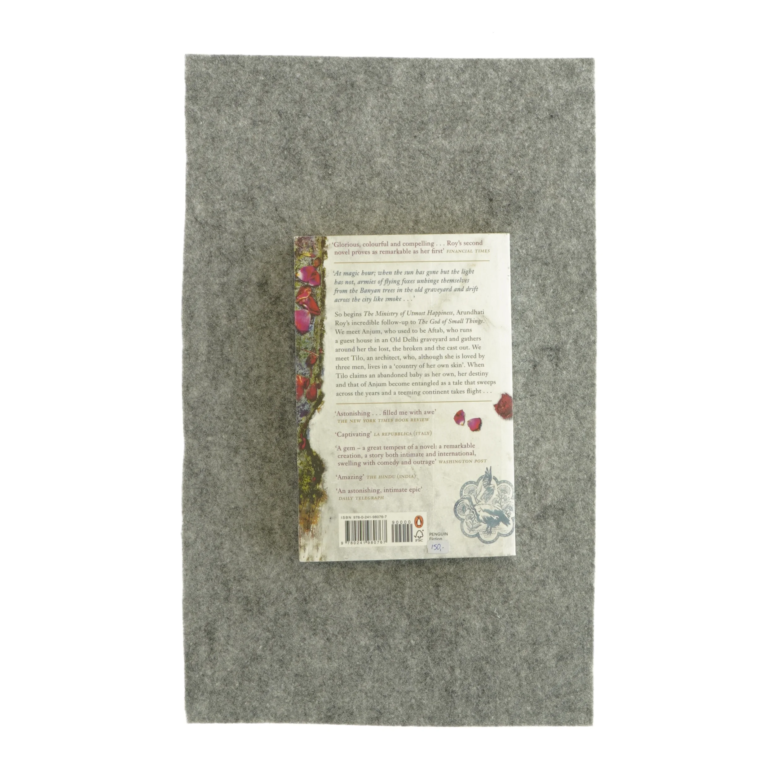 The ministry of utmost happiness af Arundhati Roy (bog)