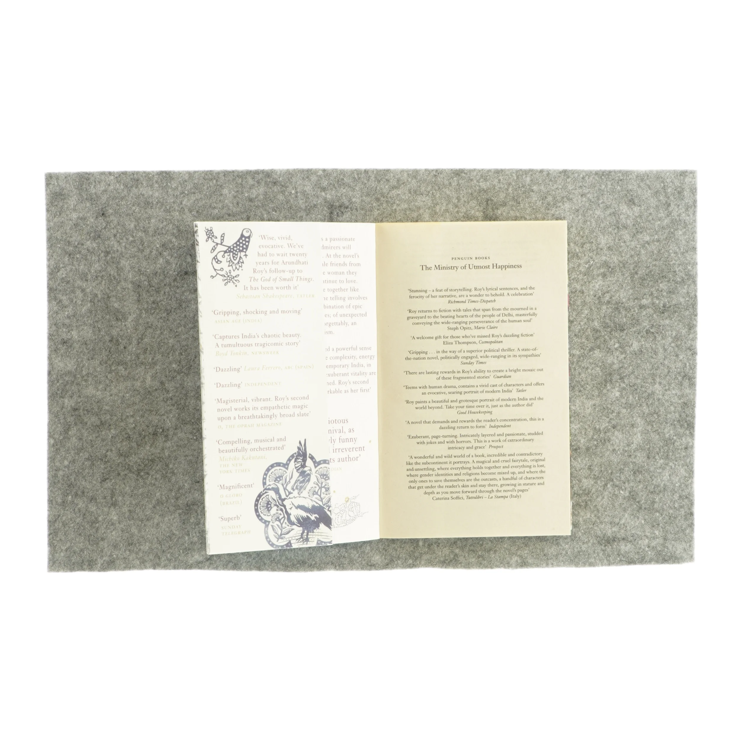 The ministry of utmost happiness af Arundhati Roy (bog)