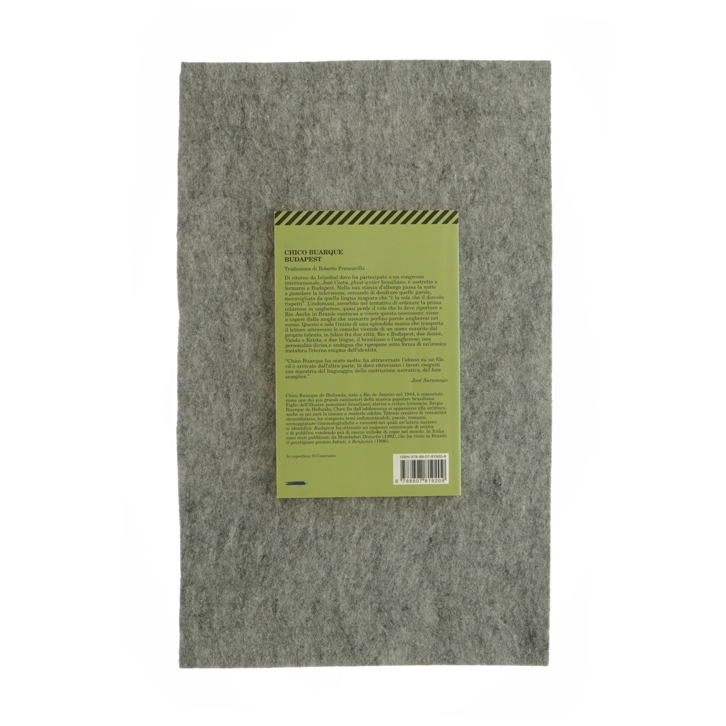 Budapest af Chico Buarque (bog)