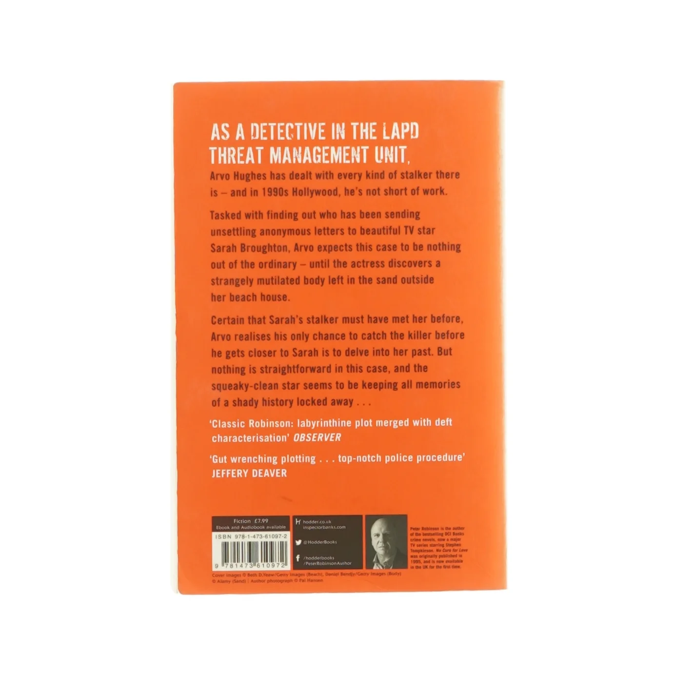 No cure for love af Peter robinson (bog)