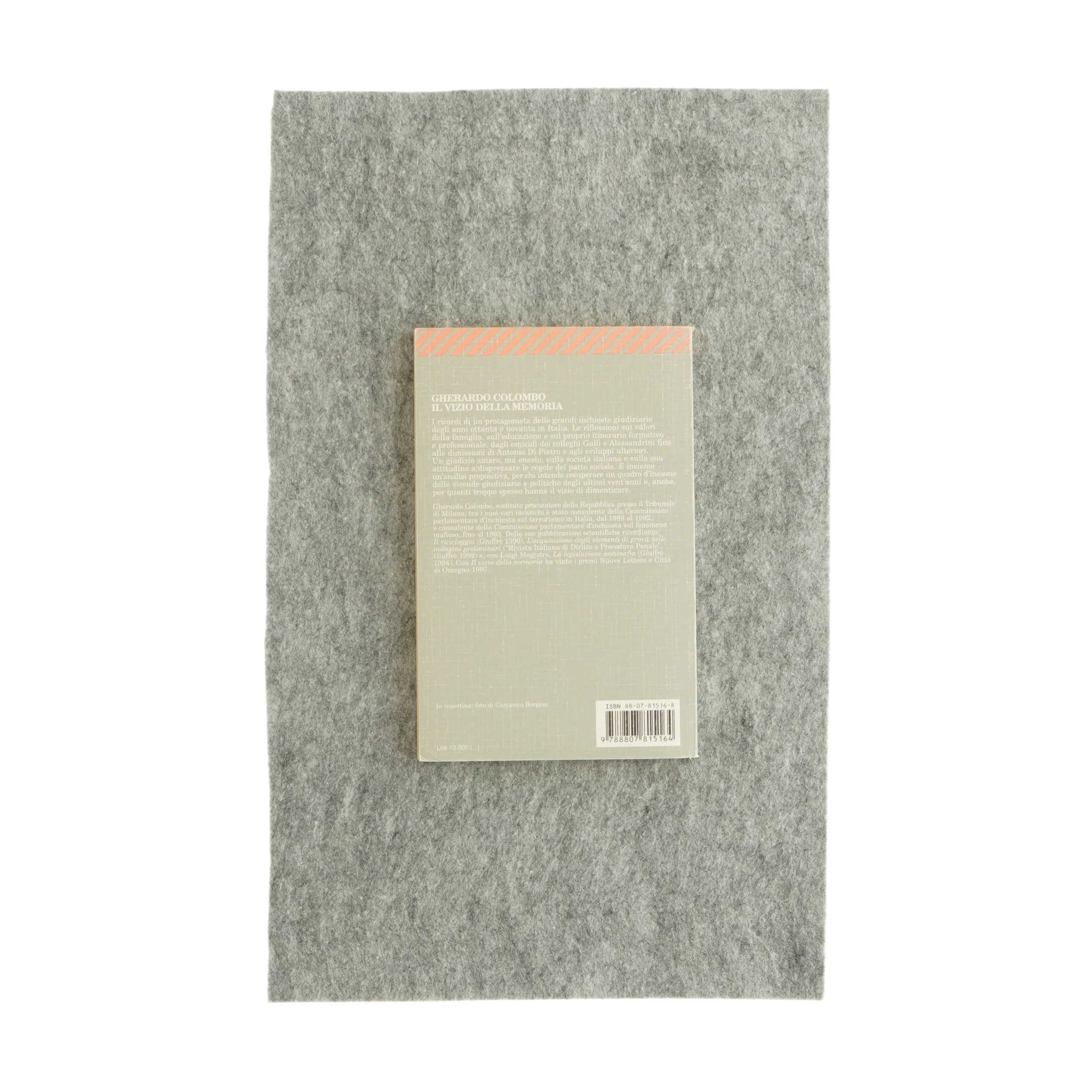 Il vizio della memoria af Gherardo Colombo (bog) 