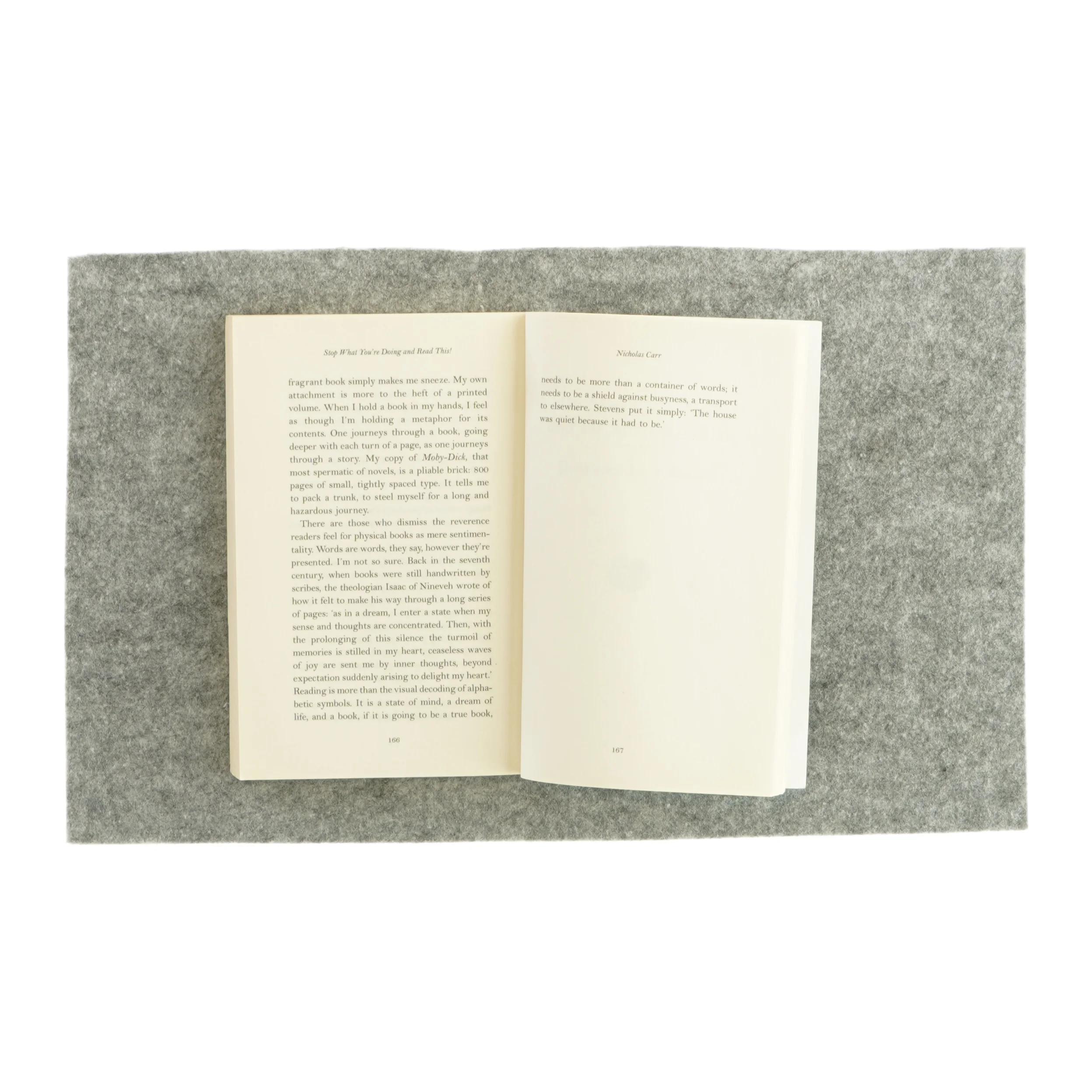 Stop what you're doing and read this (bog)