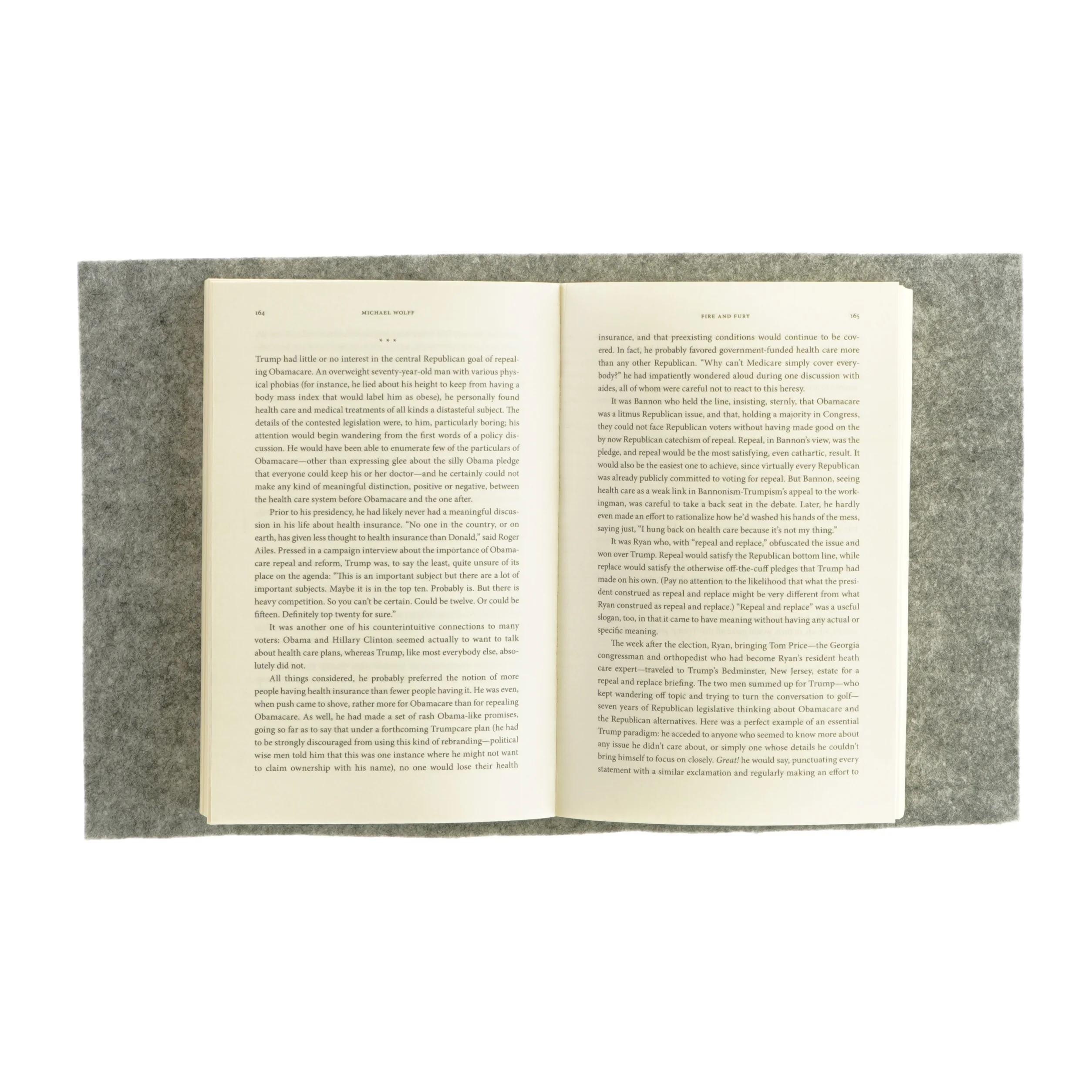 Fire and fury inside the Trump white House af Michael Wolff (bog)