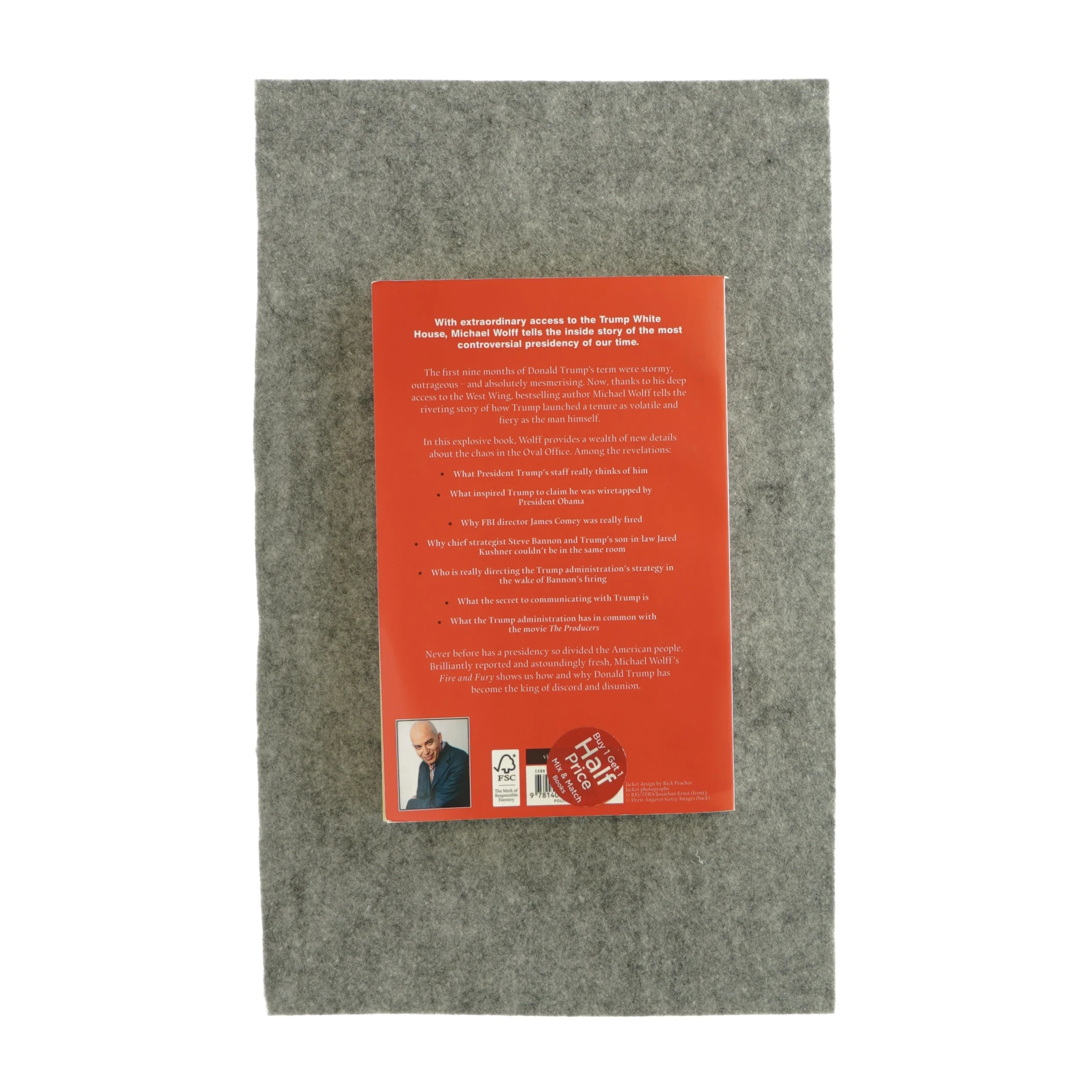 Fire and fury inside the Trump white House af Michael Wolff (bog)