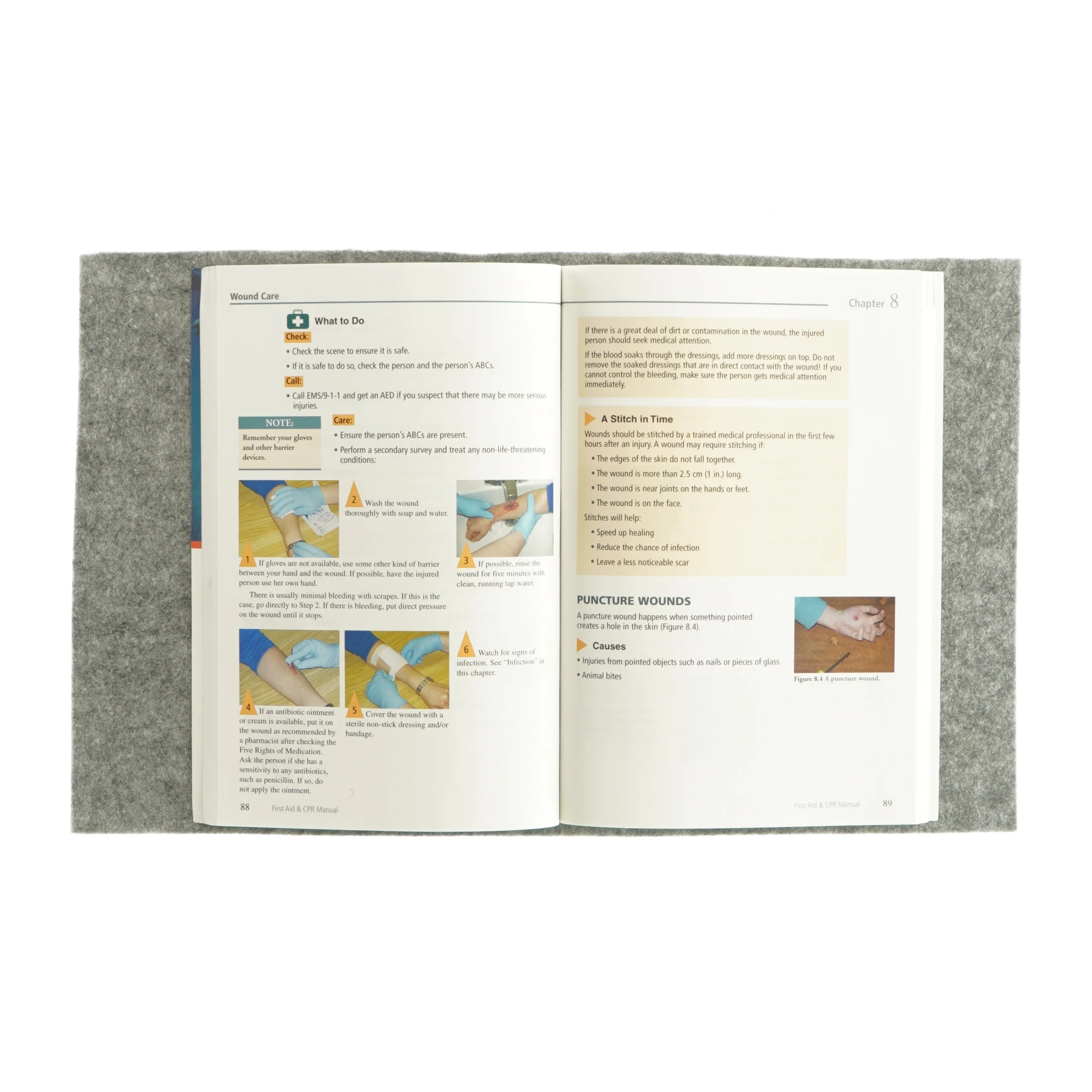 First Aid & CPR manual (bog)