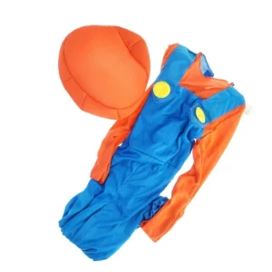 Super Mario udklædningstøj til børn (str. Medium)