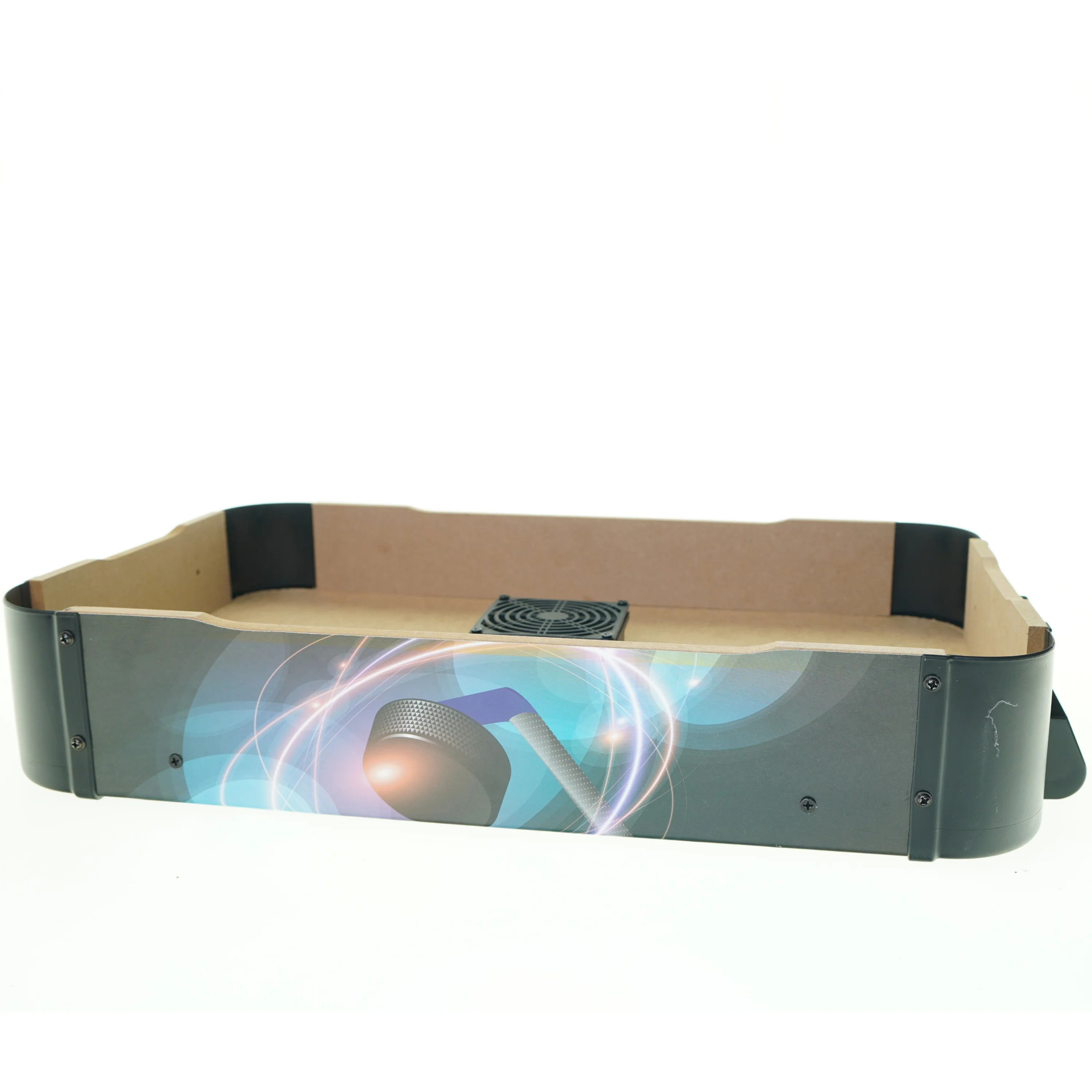 Mini air hockey fra Biltema (str. 52 x 32 x 10 cm)