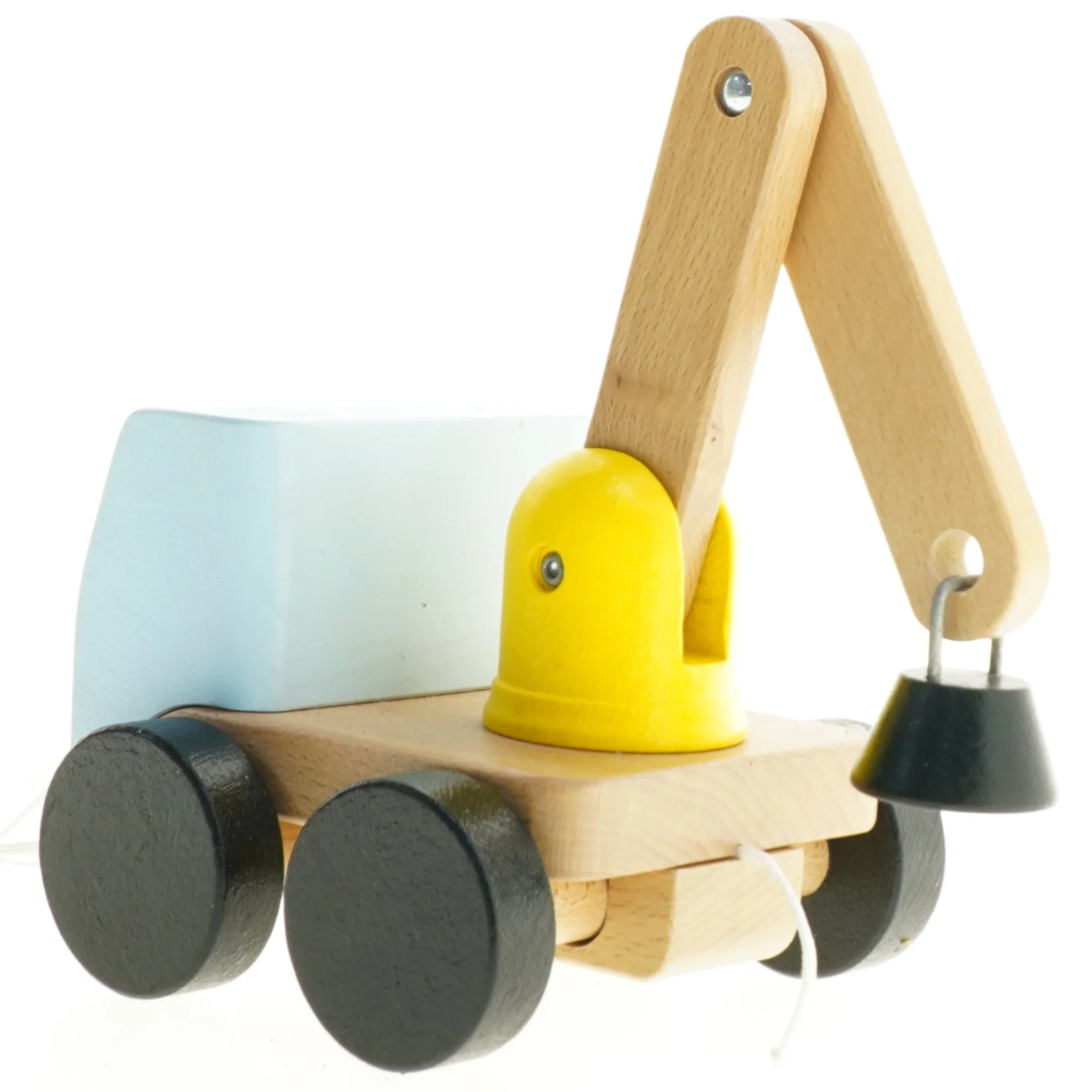 Træ lastbil legetøj (str. 15 x 20 x 15 cm)