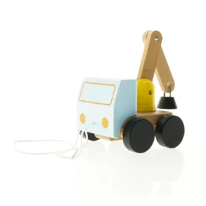 Træ lastbil legetøj (str. 15 x 20 x 15 cm)