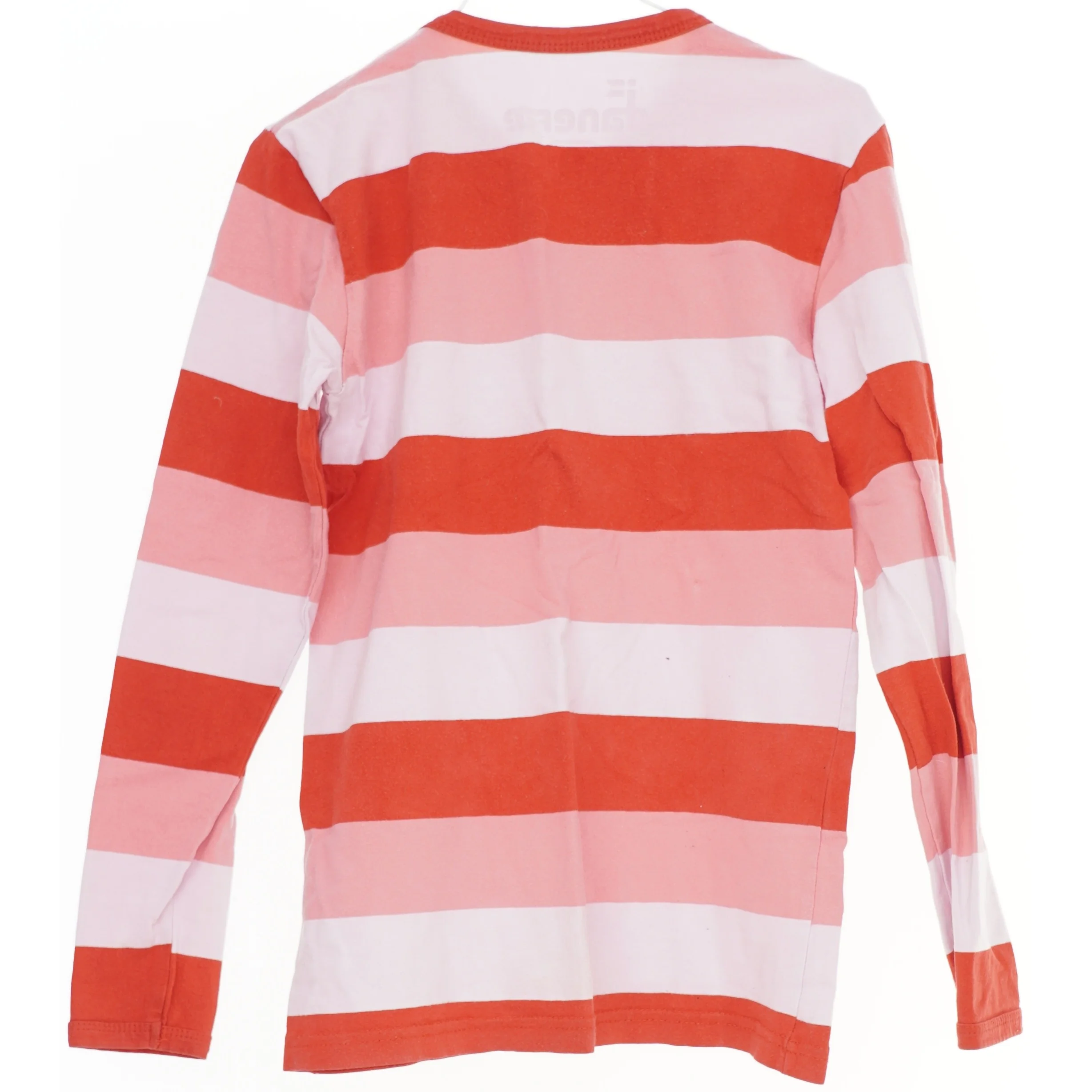 Stribet langærmet trøje med blomstermotiv fra Danefæ (str. 134)