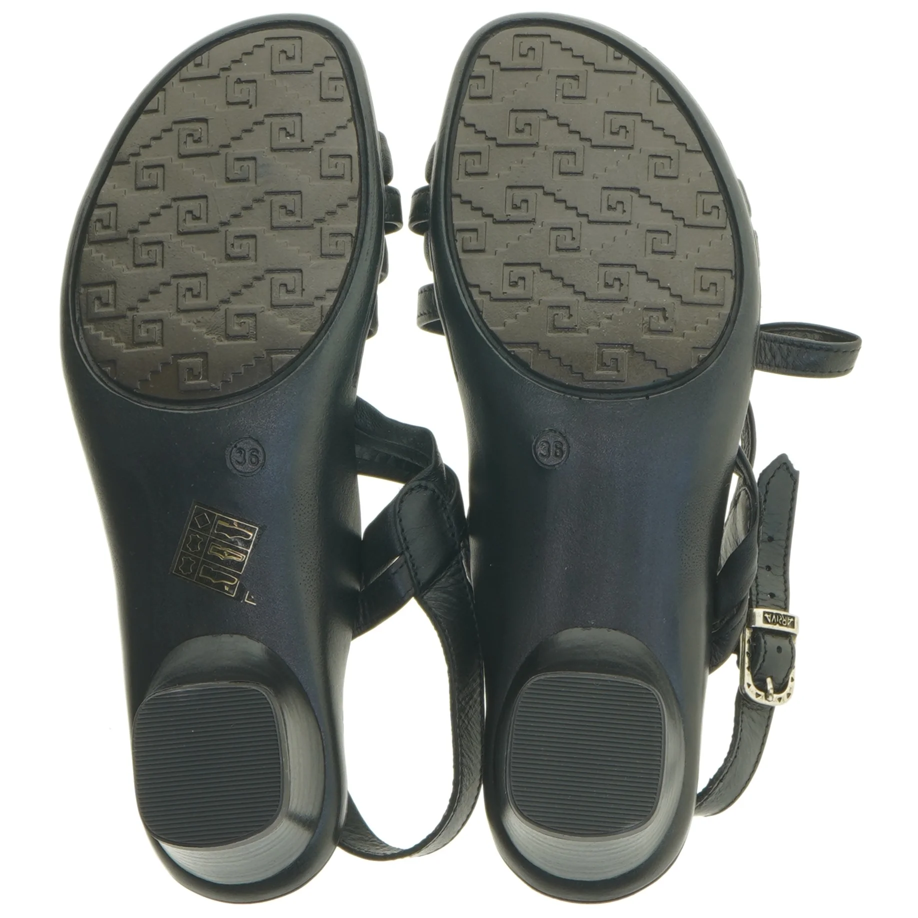 Sorte dame sandaler størrelse 36 fra Ariva (str. 36 )