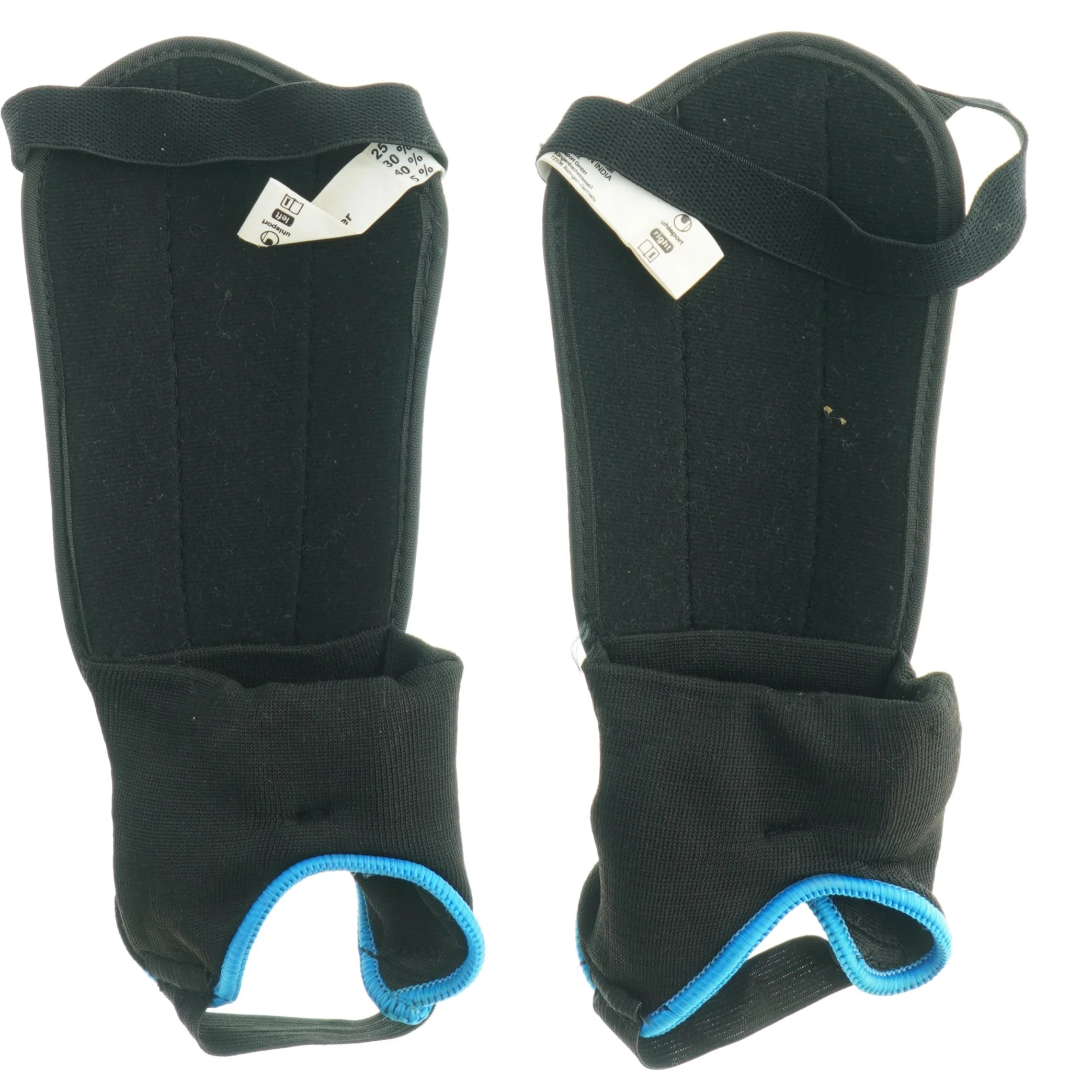 Fodbold benskinner (str. Large Totalængde. 28 cm)