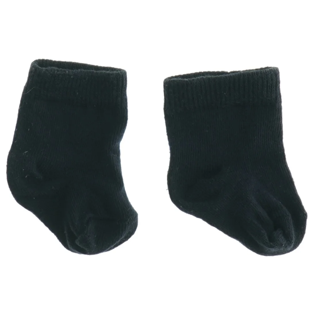 Sorte babystrømper (str. Fodlængde. 8 cm)