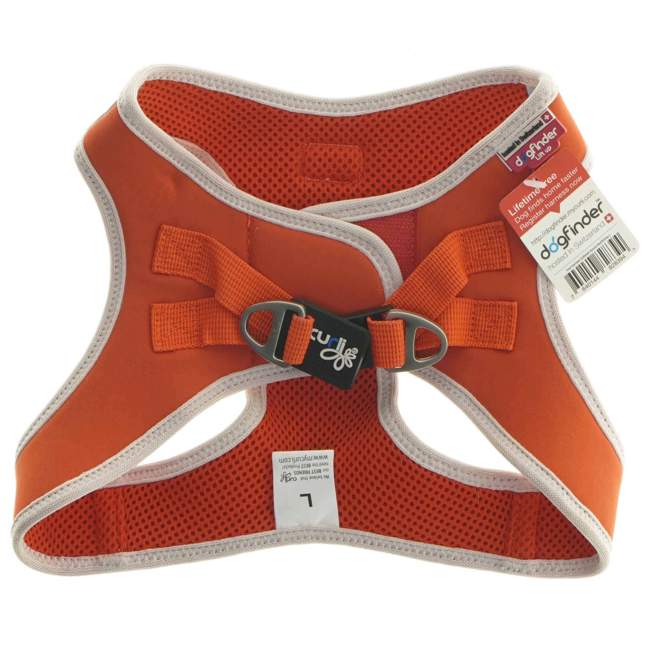 Hundesele størrelse L fra Curli (str. str L 25x20 cm)