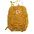 Gul rygsæk fra Fjällräven (str. 47x37 cm)