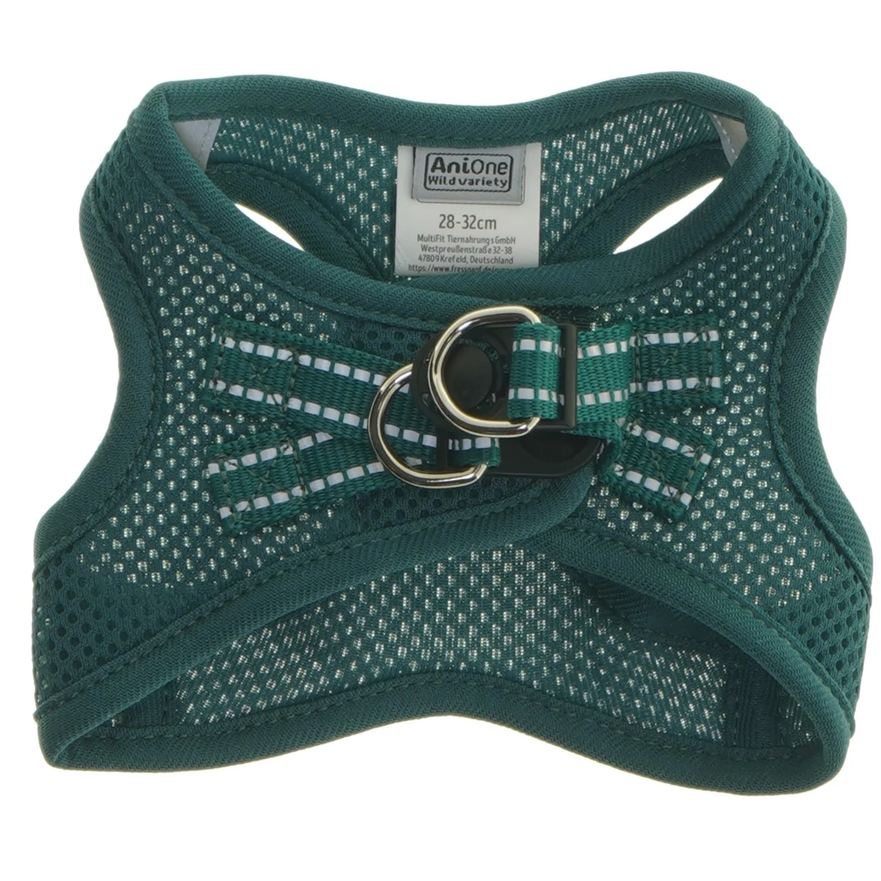 Grøn AniOne hundesele fra Anione (str. 28-32 cm)