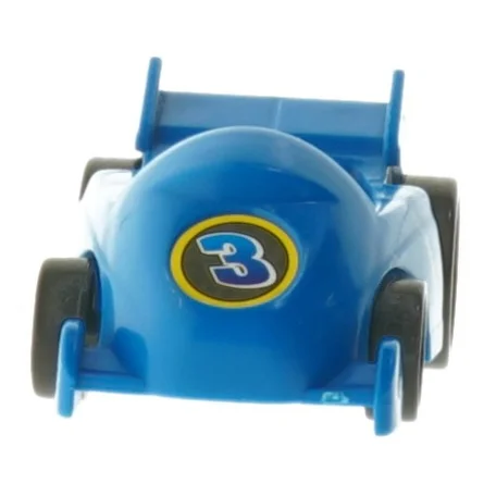 Blåt legetøjsbil (str. 8,5 cm)