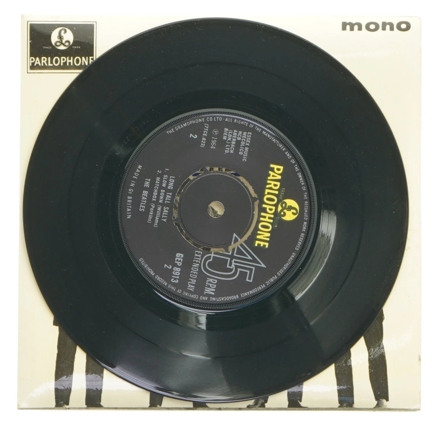 The Beatles - Long Tall Sally EP fra Parlophone