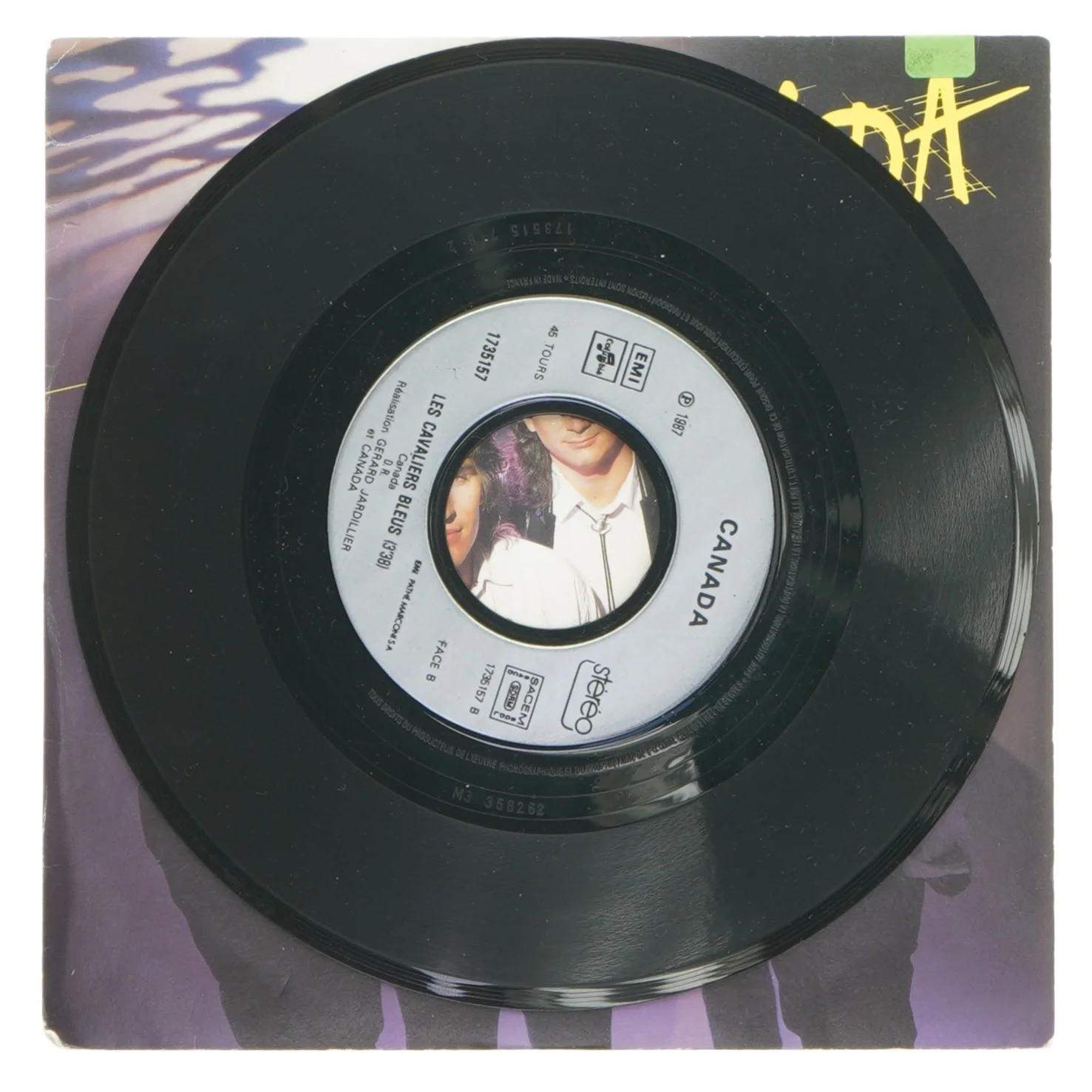 Canada - Un Bout De Ciel vinyl single fra EMI